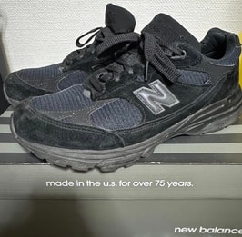 ニューバランス 993 "トリプルブラック"