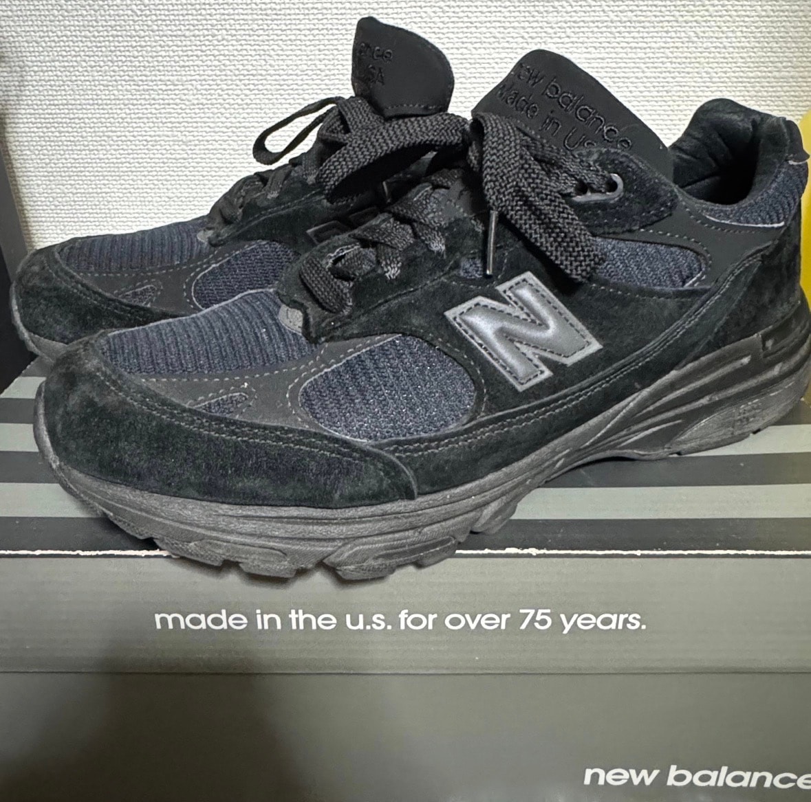 New Balance 993 トリプルブラック26.5cm New Balance 993 Triple Black Men's - MR993TB - US