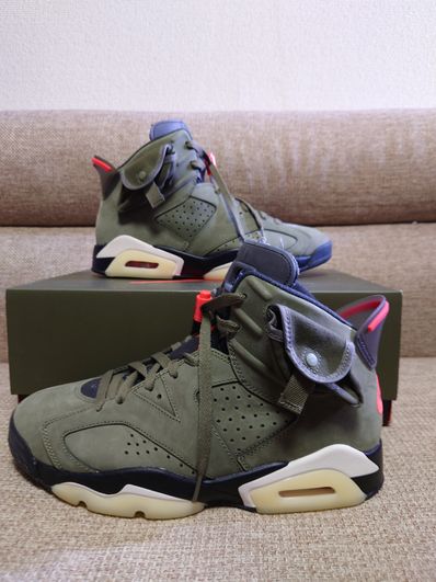 Travis Scott × Nike Air Jordan 6 Retro "Medium Olive"