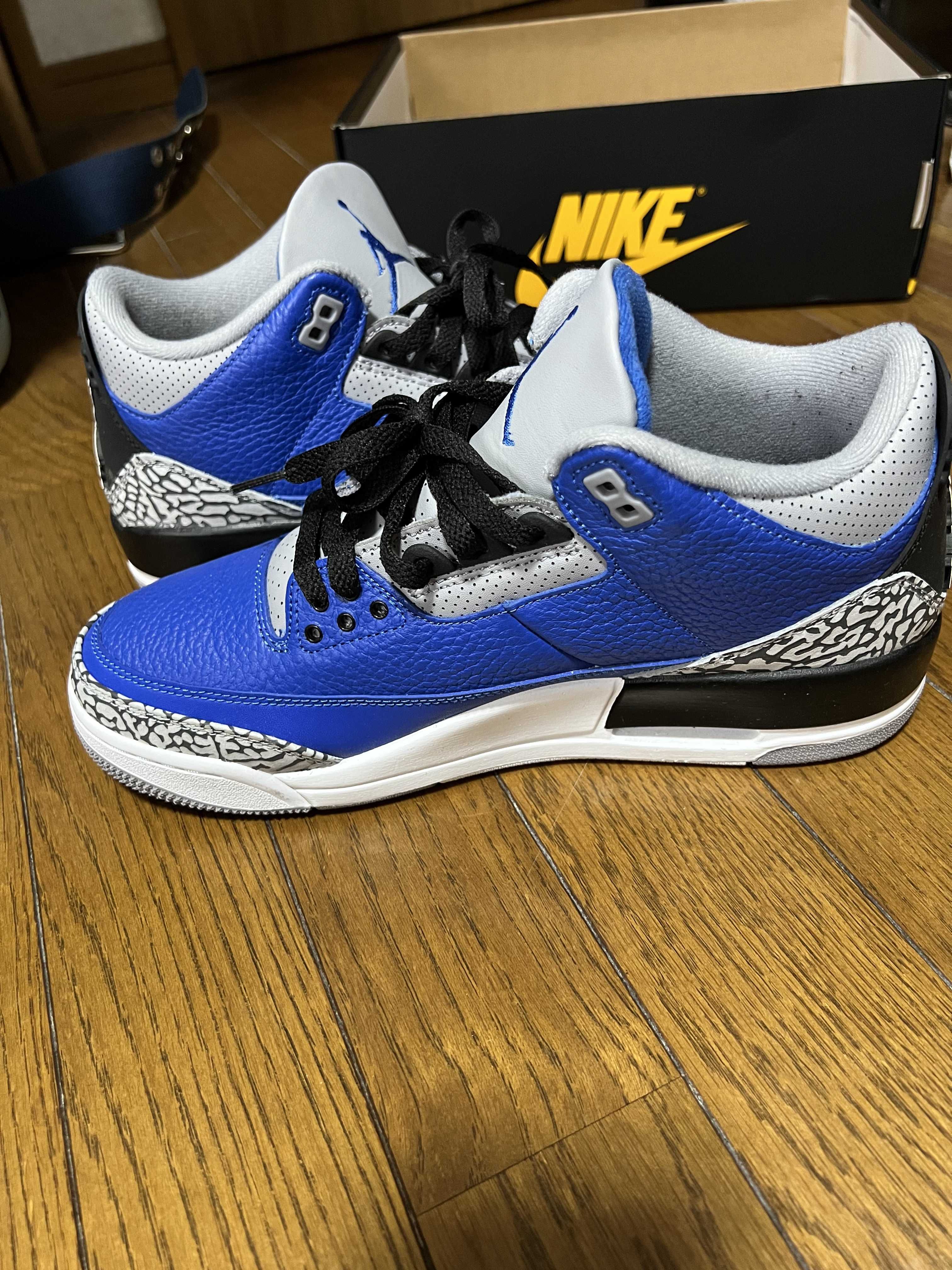 NIKE AIR JORDAN 3 "VARSITY ROYAL"