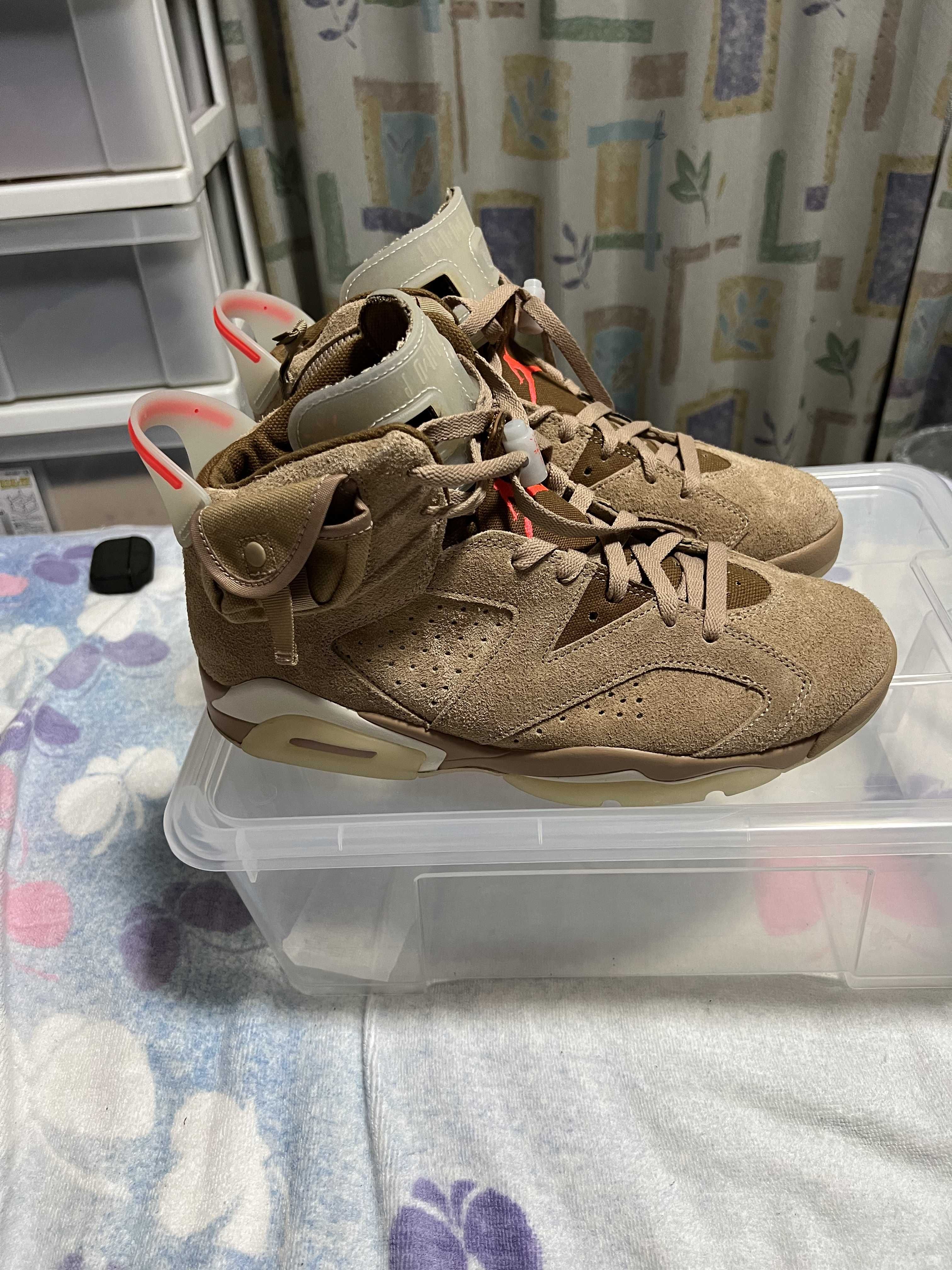 Travis Scott × Nike Air Jordan 6 "British Khaki"