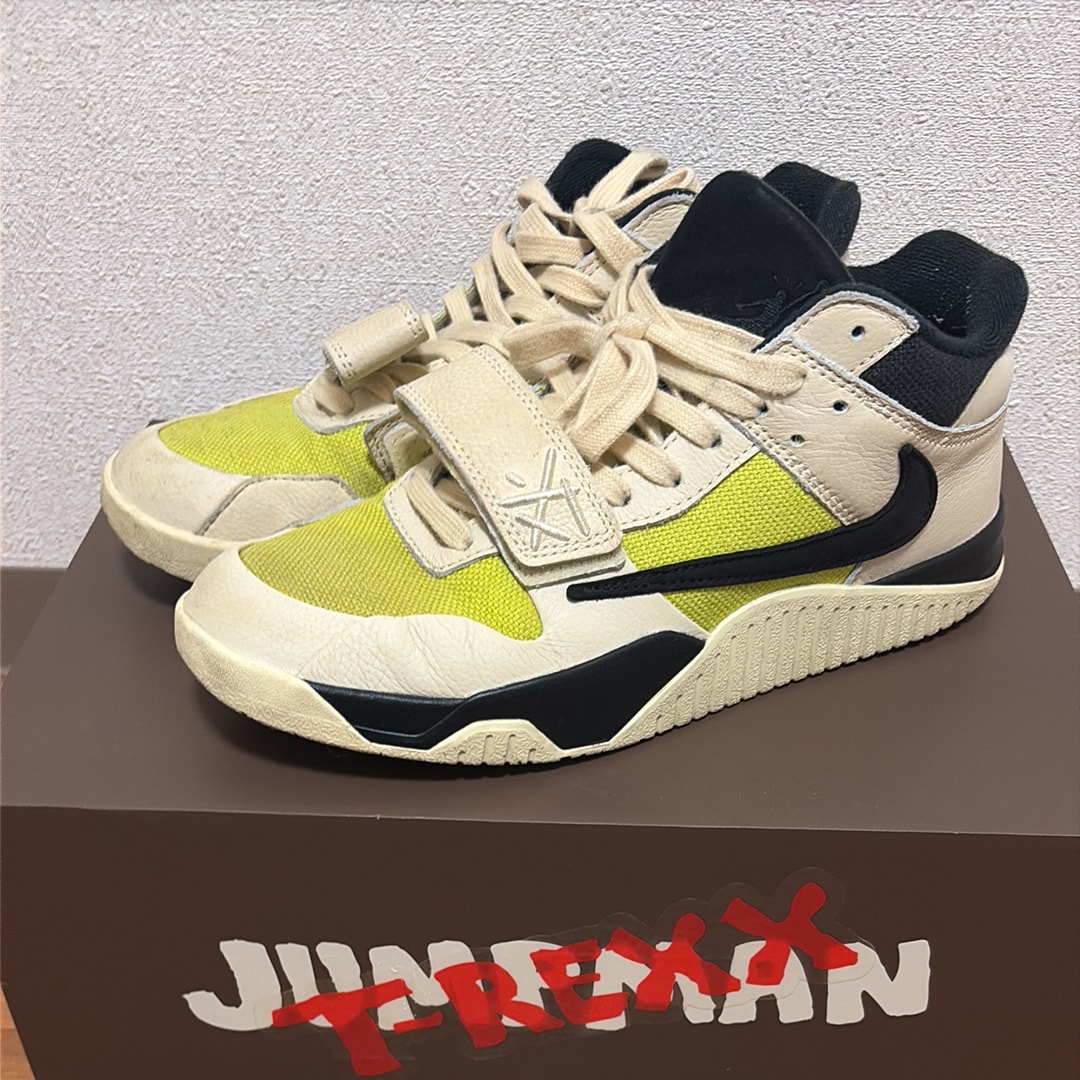 トラヴィススコット × ナイキ ジョーダン ジャンプマンジャック TR CJ1 T-Rexx "ブライトカクタス"