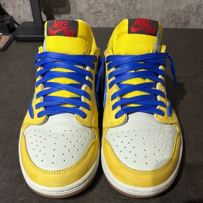 Travis Scott × Nike Women's Air Jordan 1 Retro Low OG "Canary"