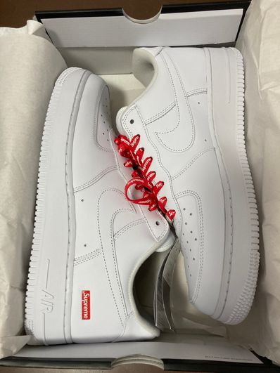 Supreme × Nike Air Force 1 Low "White"