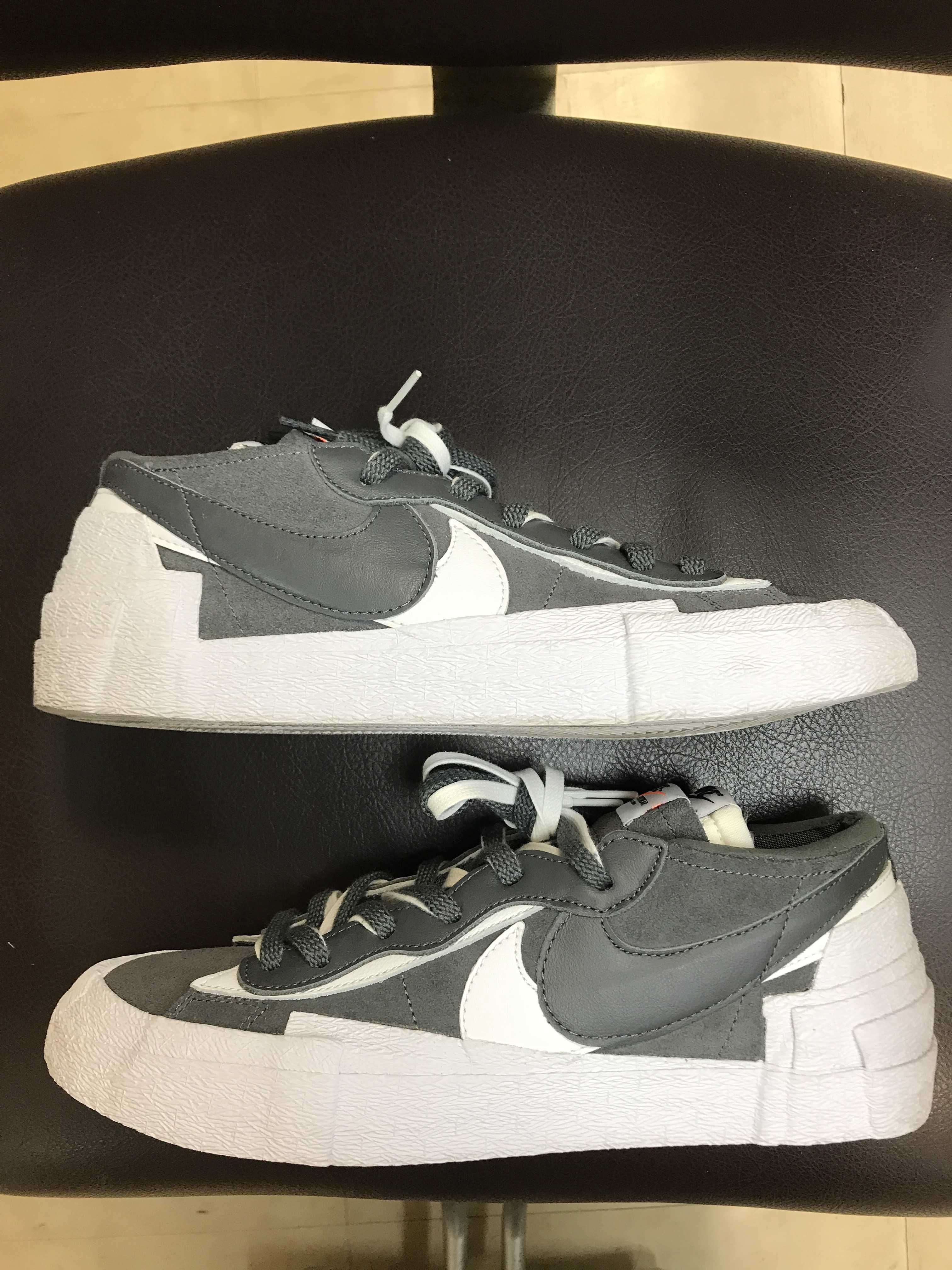 Sacai × Nike Blazer Low "Iron Grey"