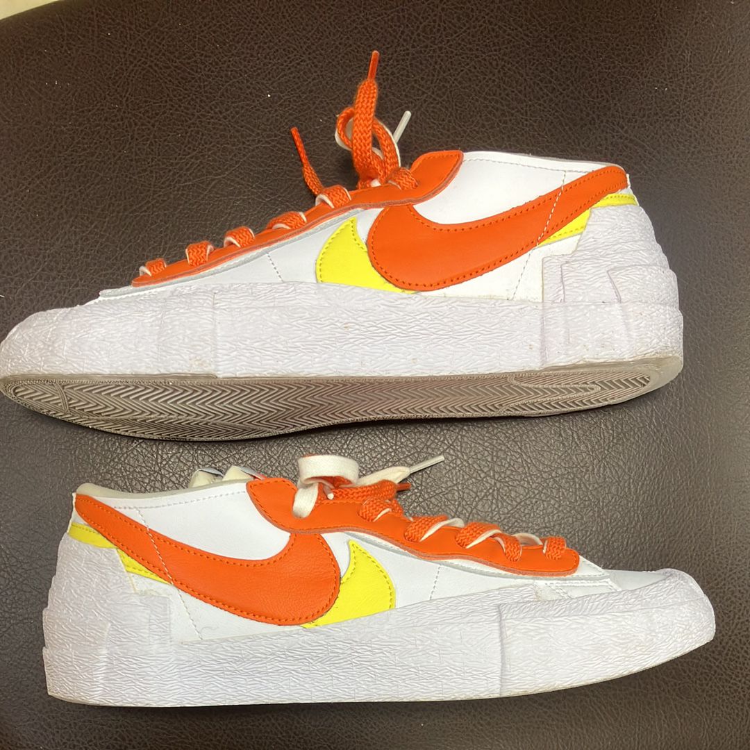 SACAI × NIKE BLAZER LOW "MAGMA ORANGE"