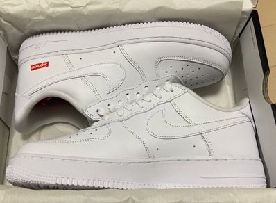 Supreme × Nike Air Force 1 Low "White"