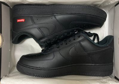 Supreme × Nike Air Force 1 Low "Black"