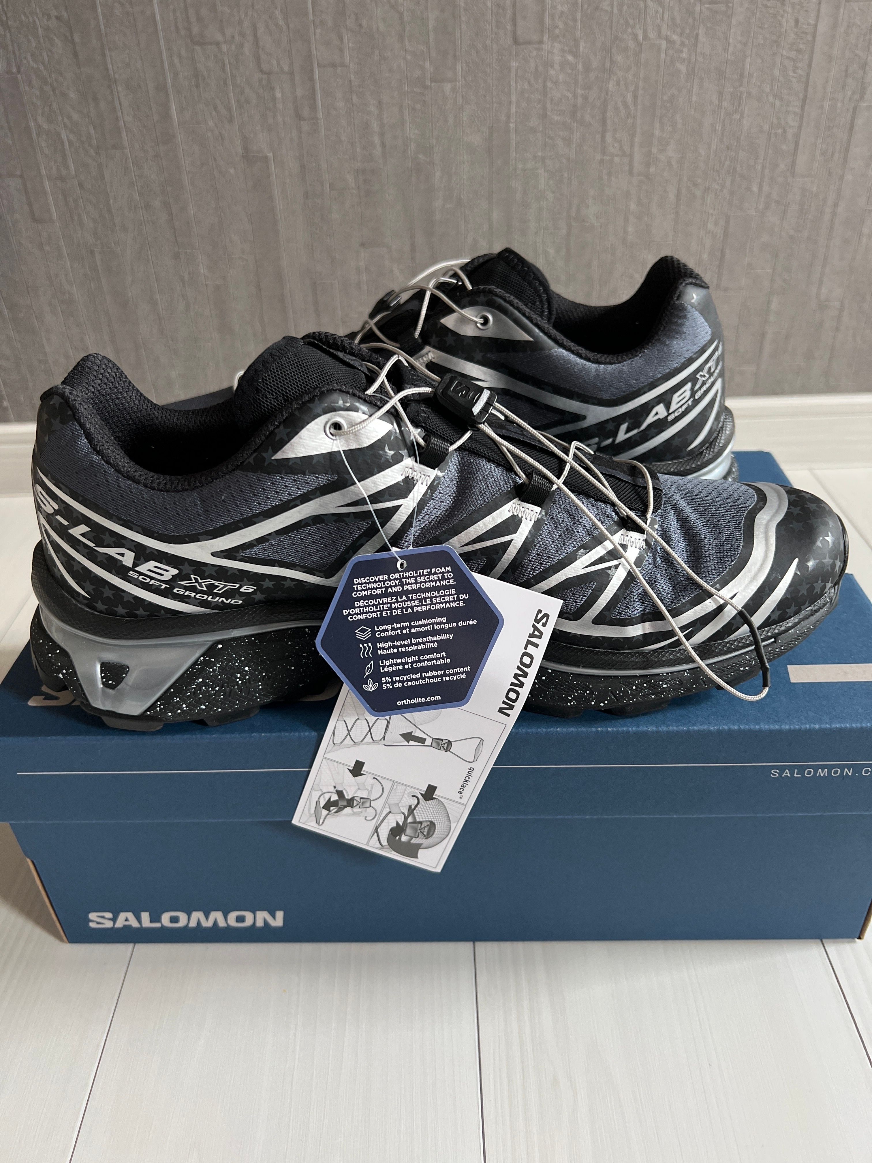 atmos × Salomon XT-6 "STARS COLLIDE"