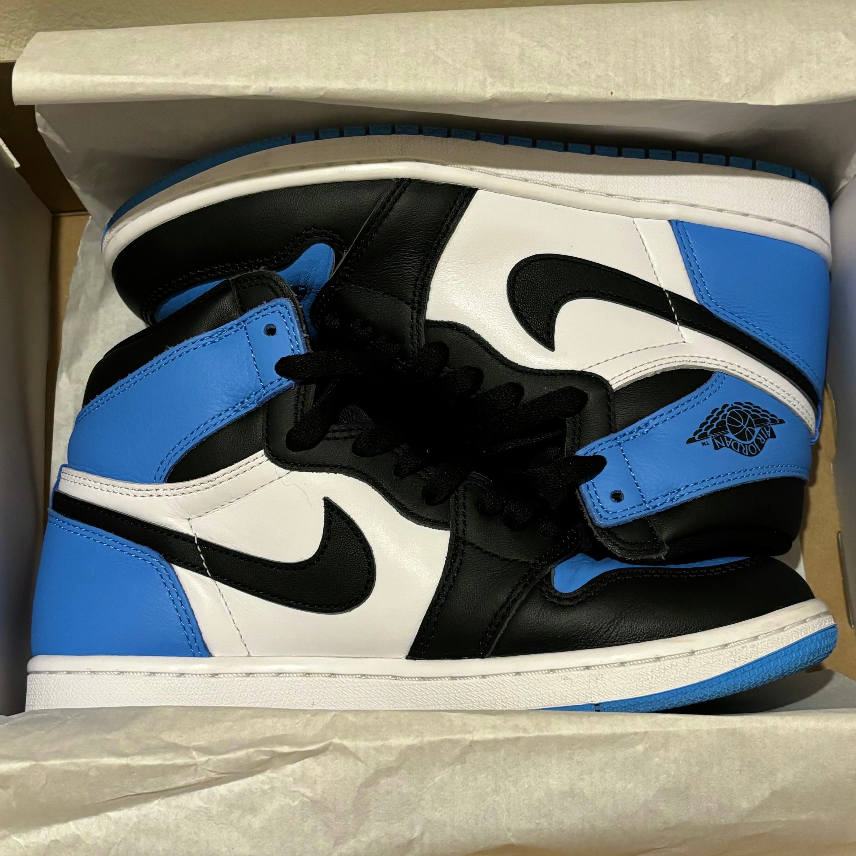 Nike Air Jordan 1 Retro High OG "University Blue/UNC Toe"