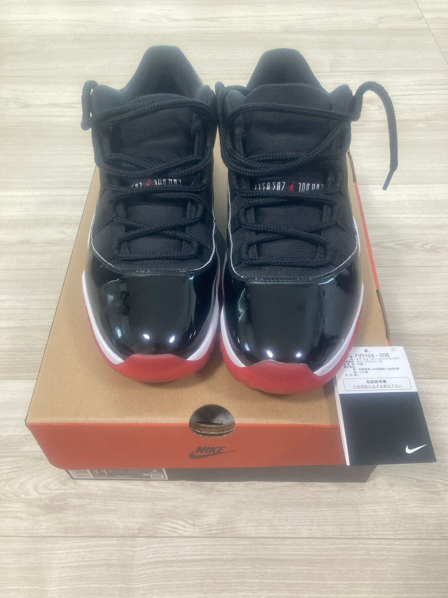 Nike Air Jordan 11 Retro Low "Bred" (2025)