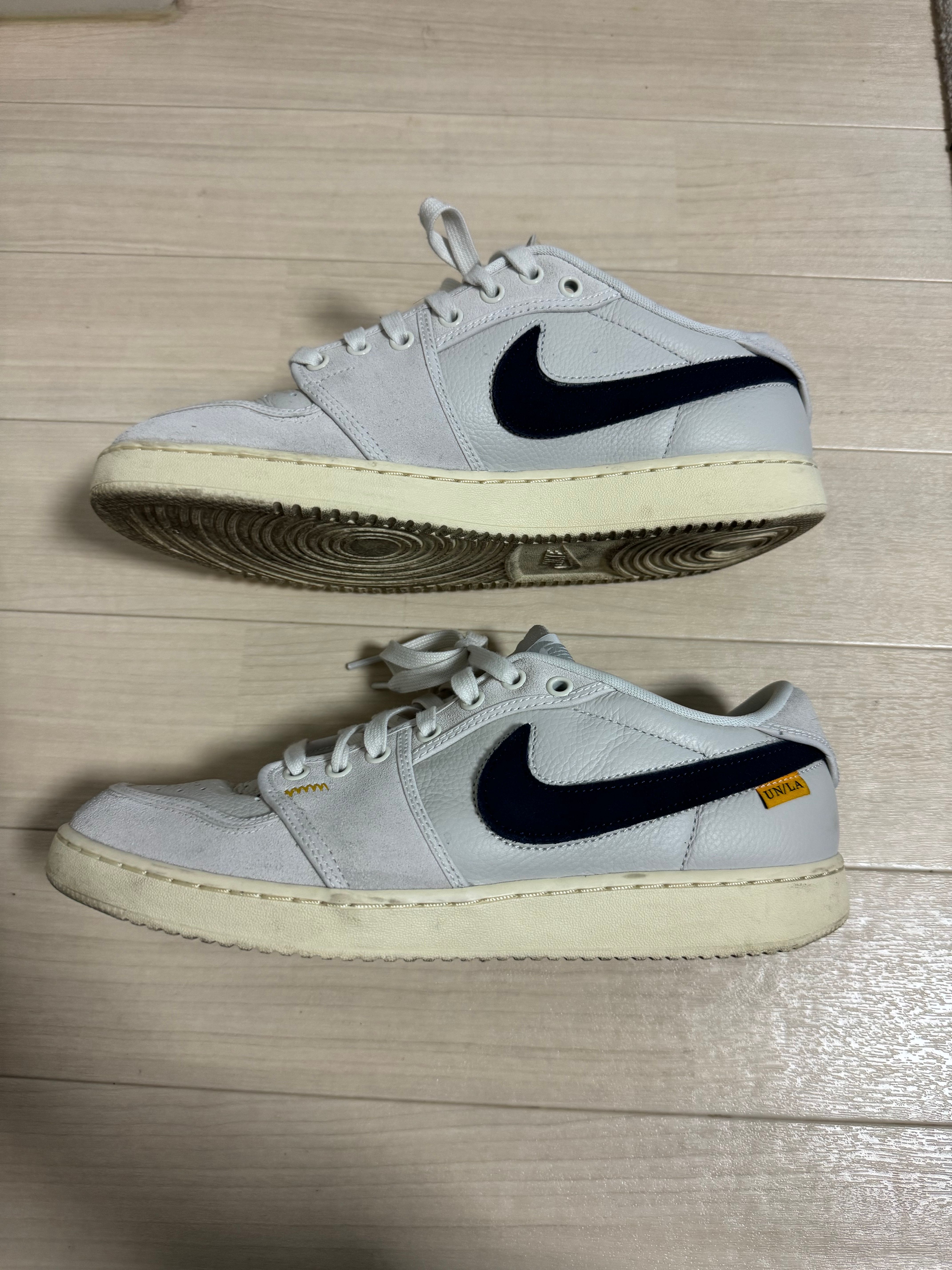 UNION × Nike Air Jordan 1 Low KO "Sail Leather"