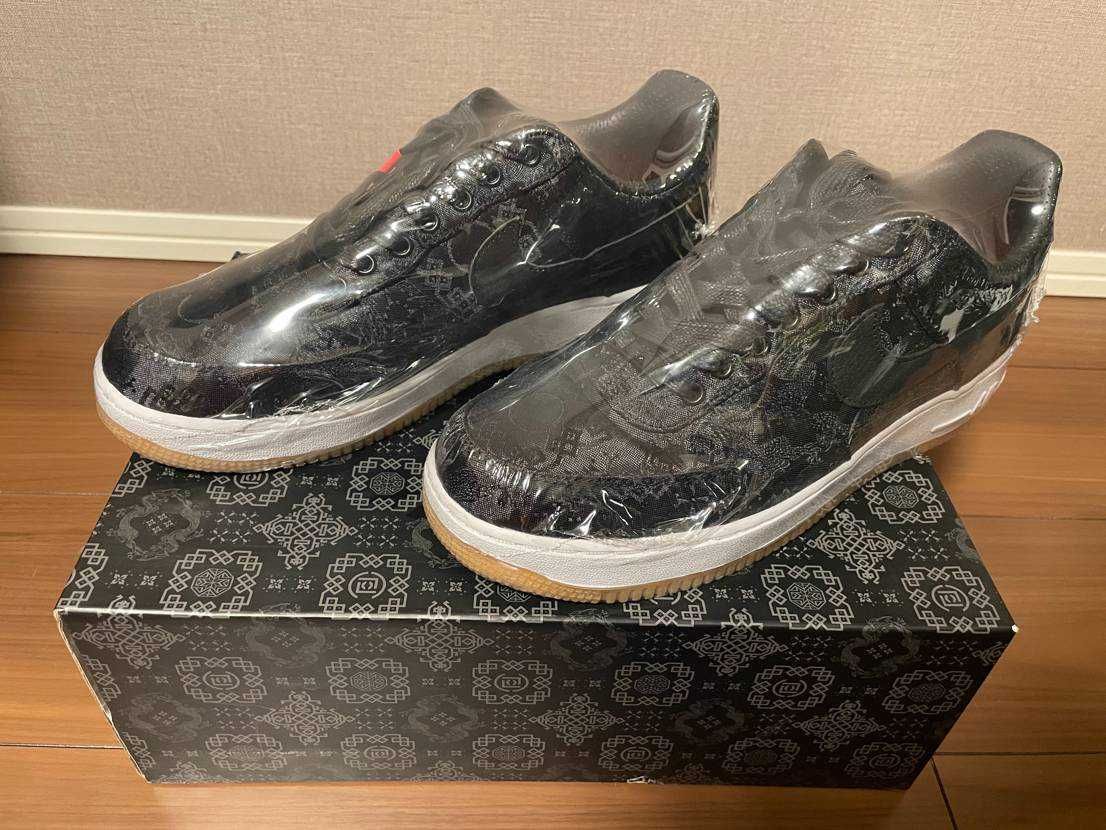 Fragment × CLOT × Nike Air Force 1 Low "Black"