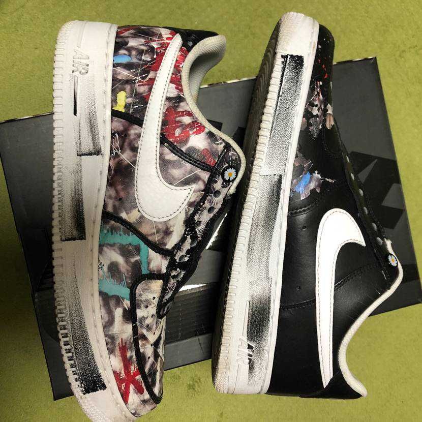 PEACEMINUSONE × Nike Air Force 1 Low Para Noise "Black" / G-DRAGON