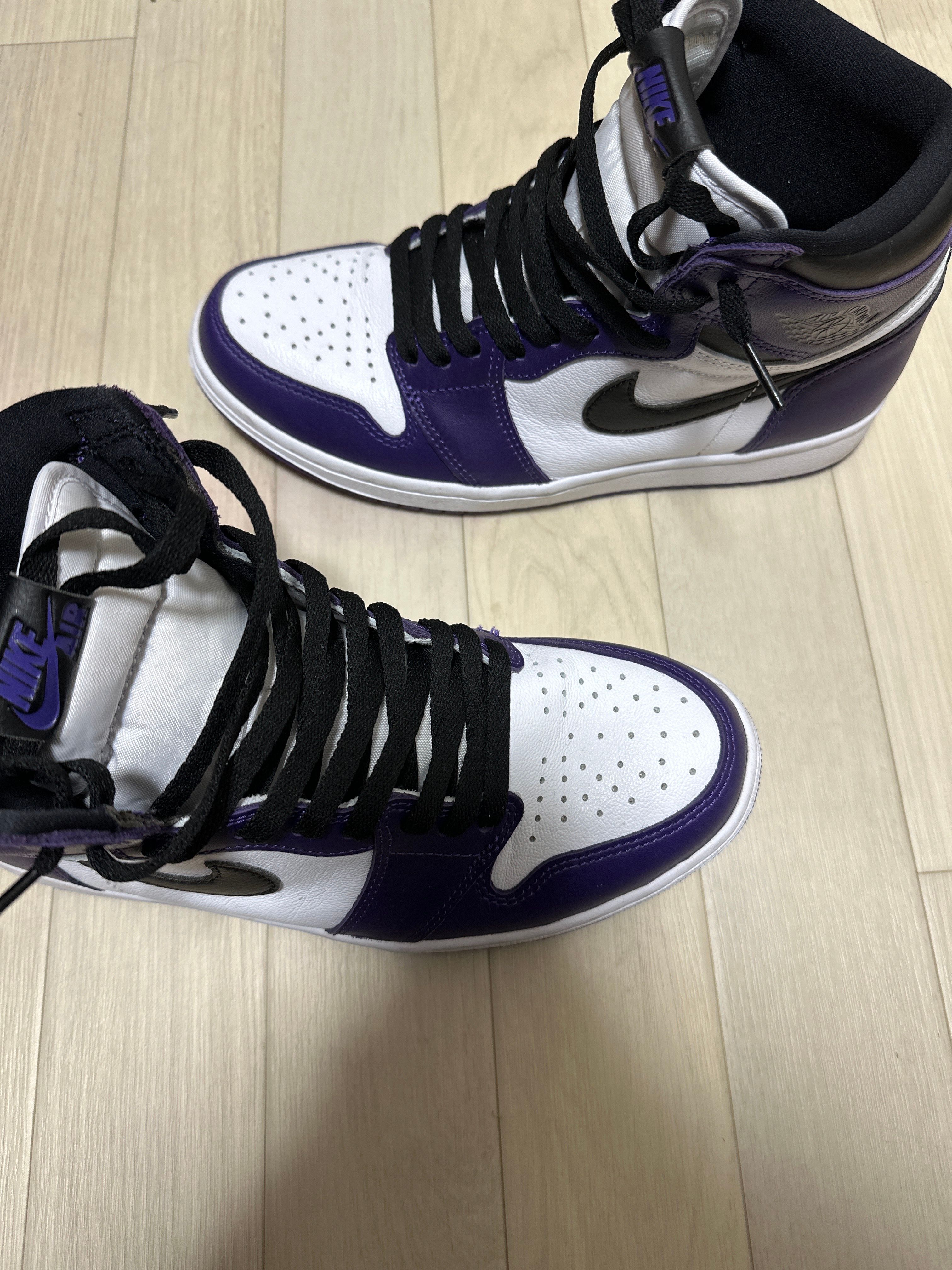 Nike Air Jordan 1 Retro High OG "Court Purple White/Black" (2020)