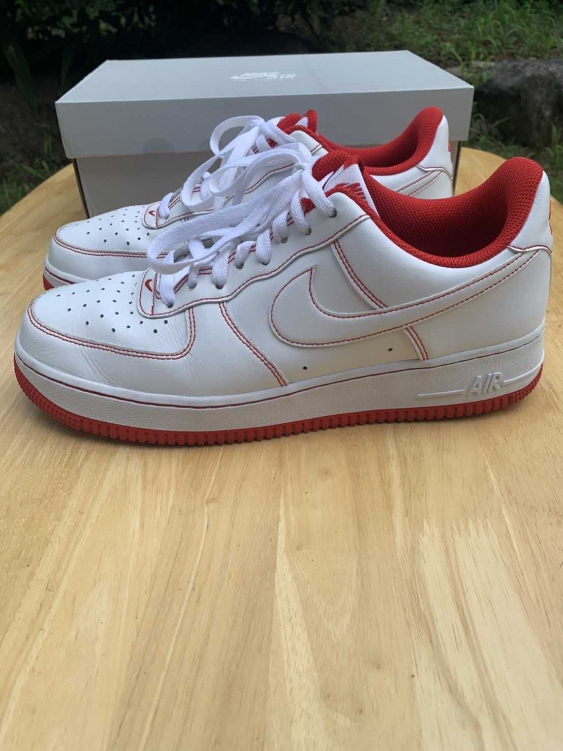 Nike Air Force 1 Low '07 Stitch "Radiant Red"