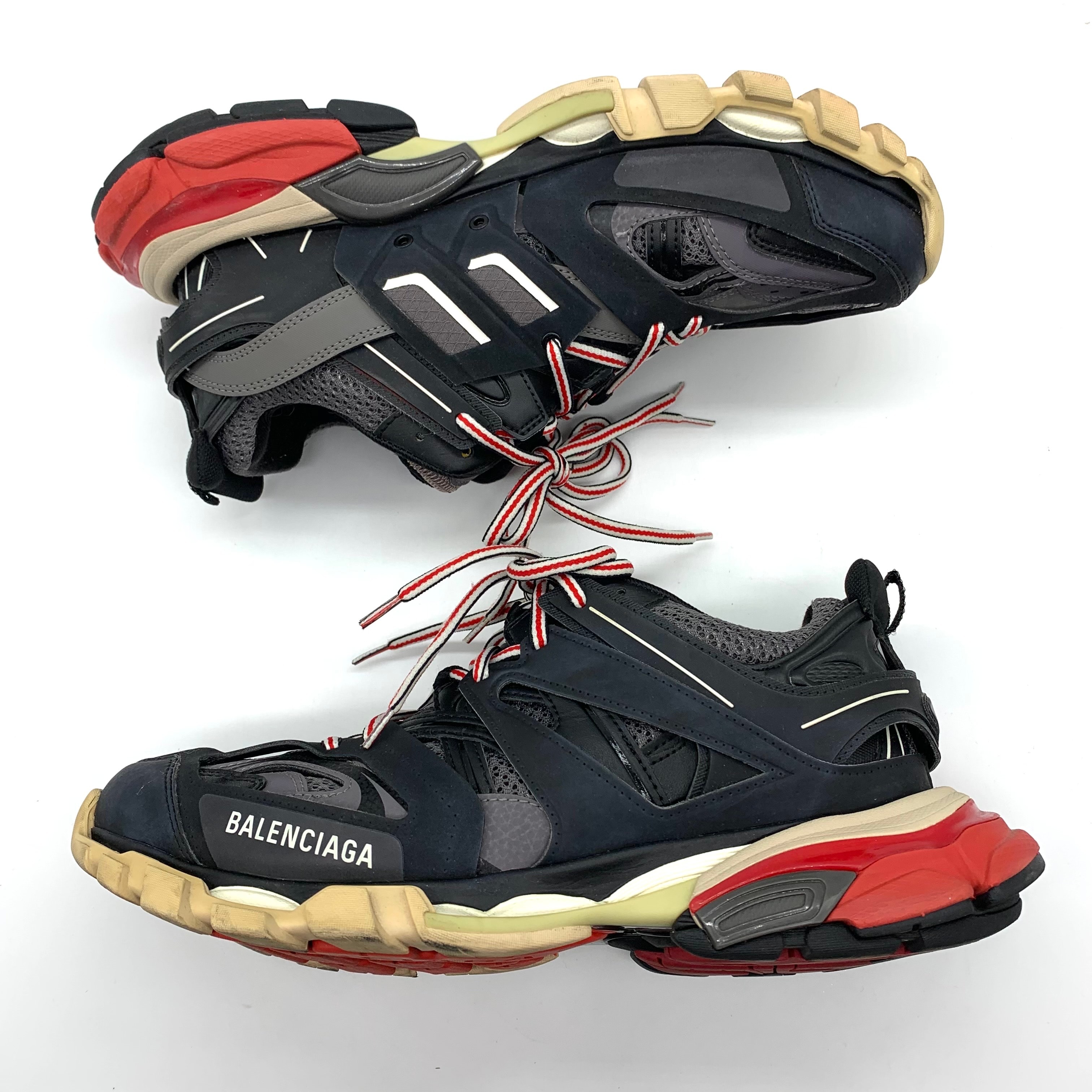 Balenciaga Track Sneaker "Black/Grey/Red"