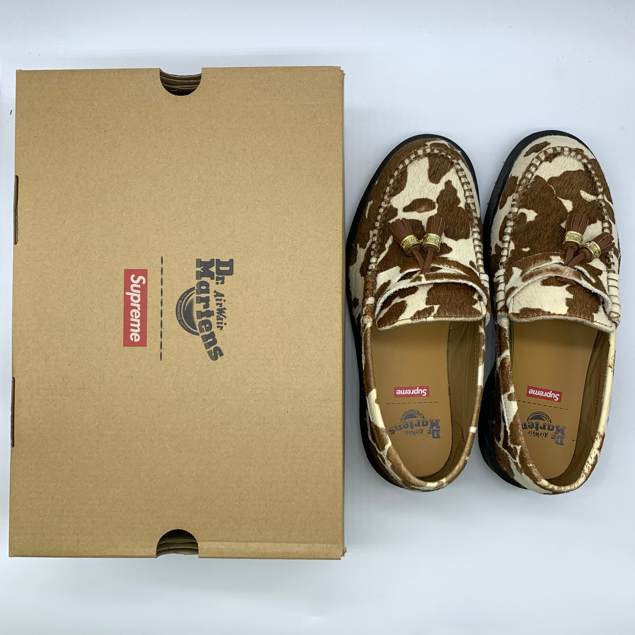 Supreme × Dr.Martens Penton Tassel Loafer "Animal"