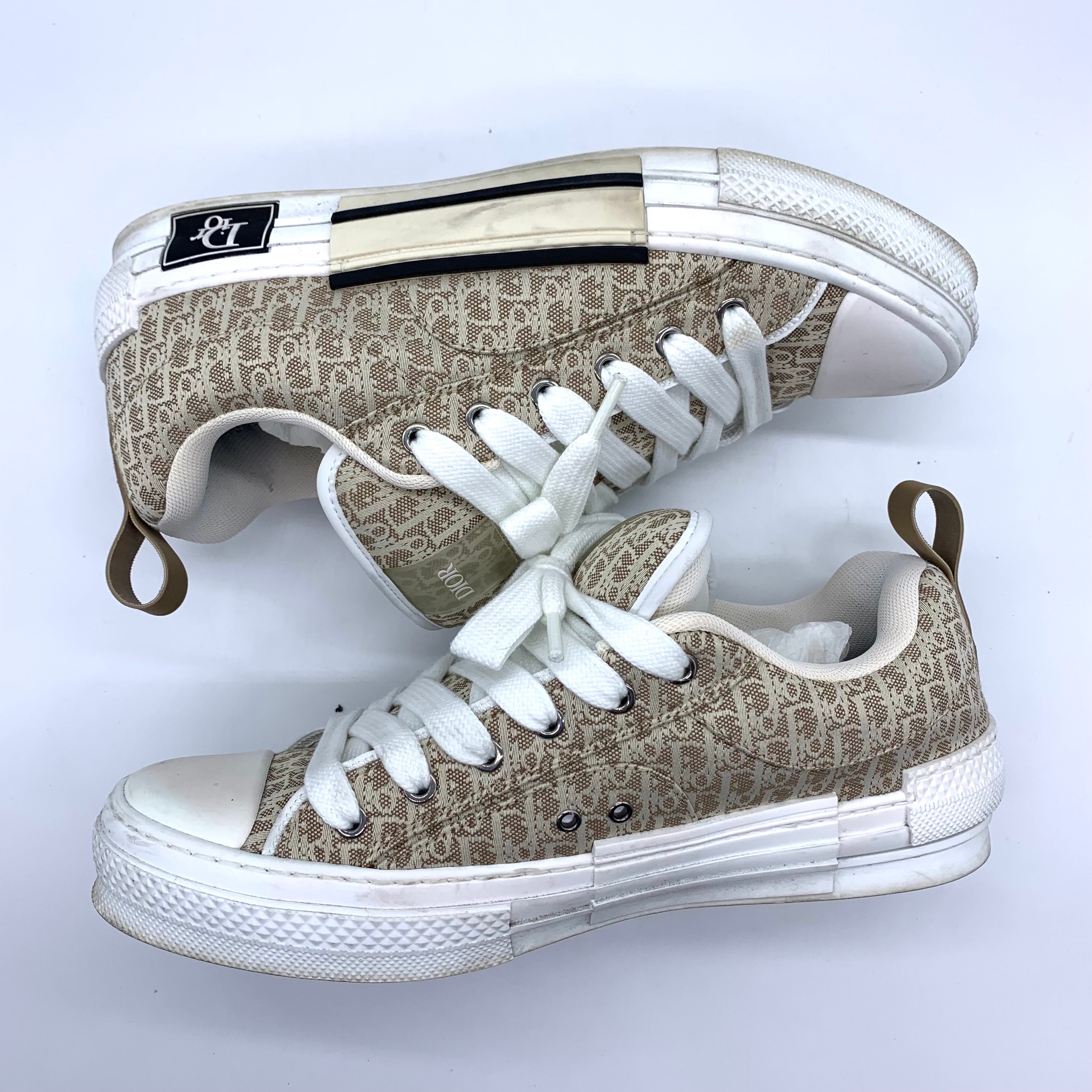 Dior B23 Low Top Sneaker Dior Oblique "Beige"