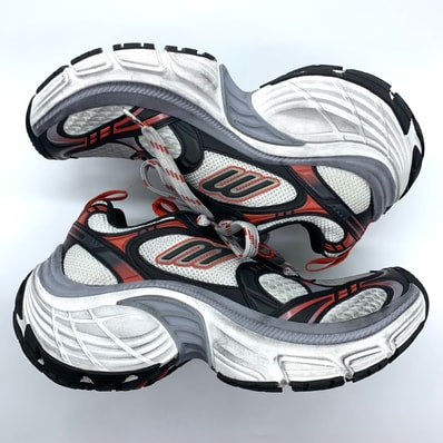 BALENCIAGA 10XL Sneaker "Grey/White/Red"