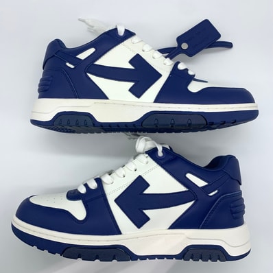 Off-White Out Of Office "Dark Blue/White"