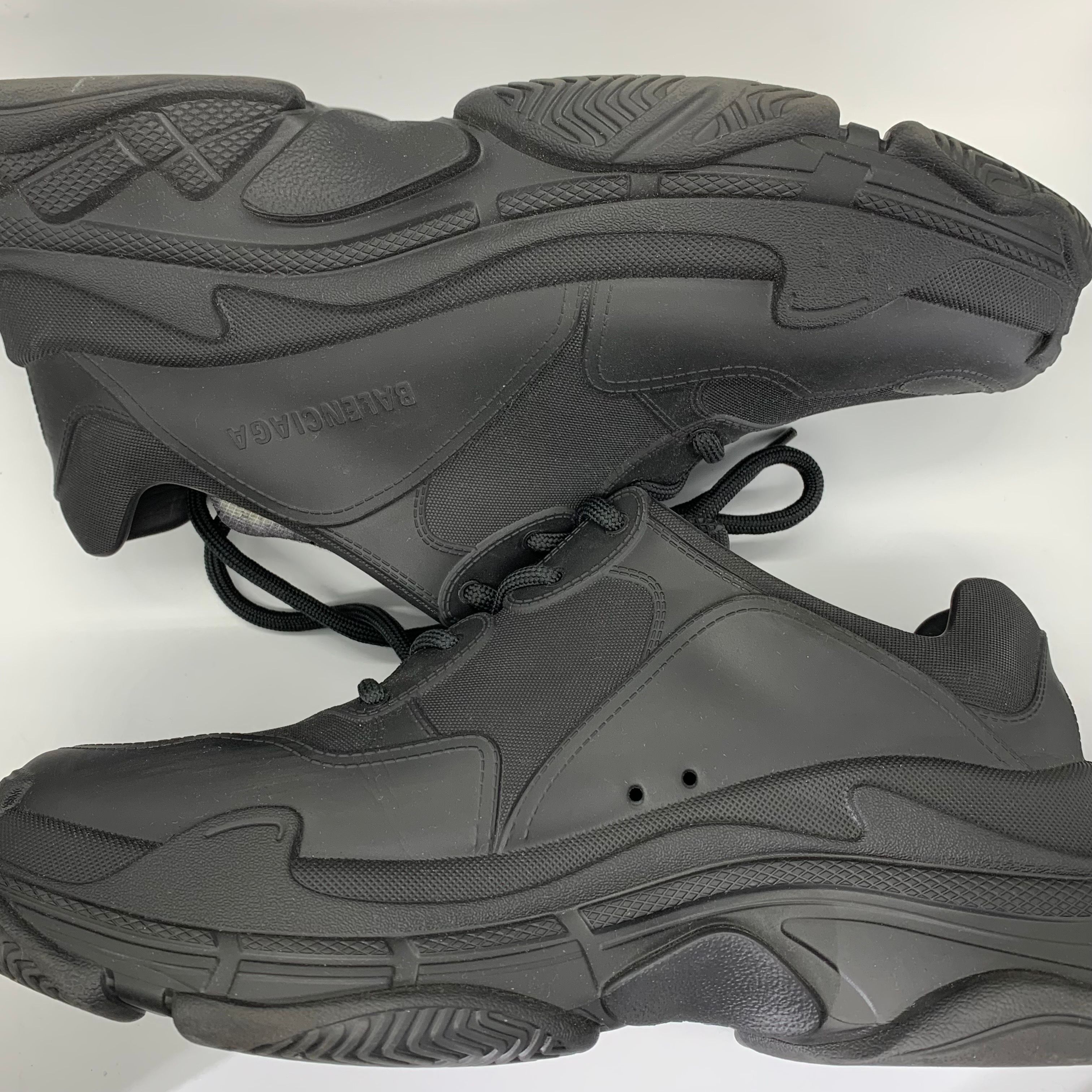 BALENCIAGA Triple S Mold Sneaker "Black"