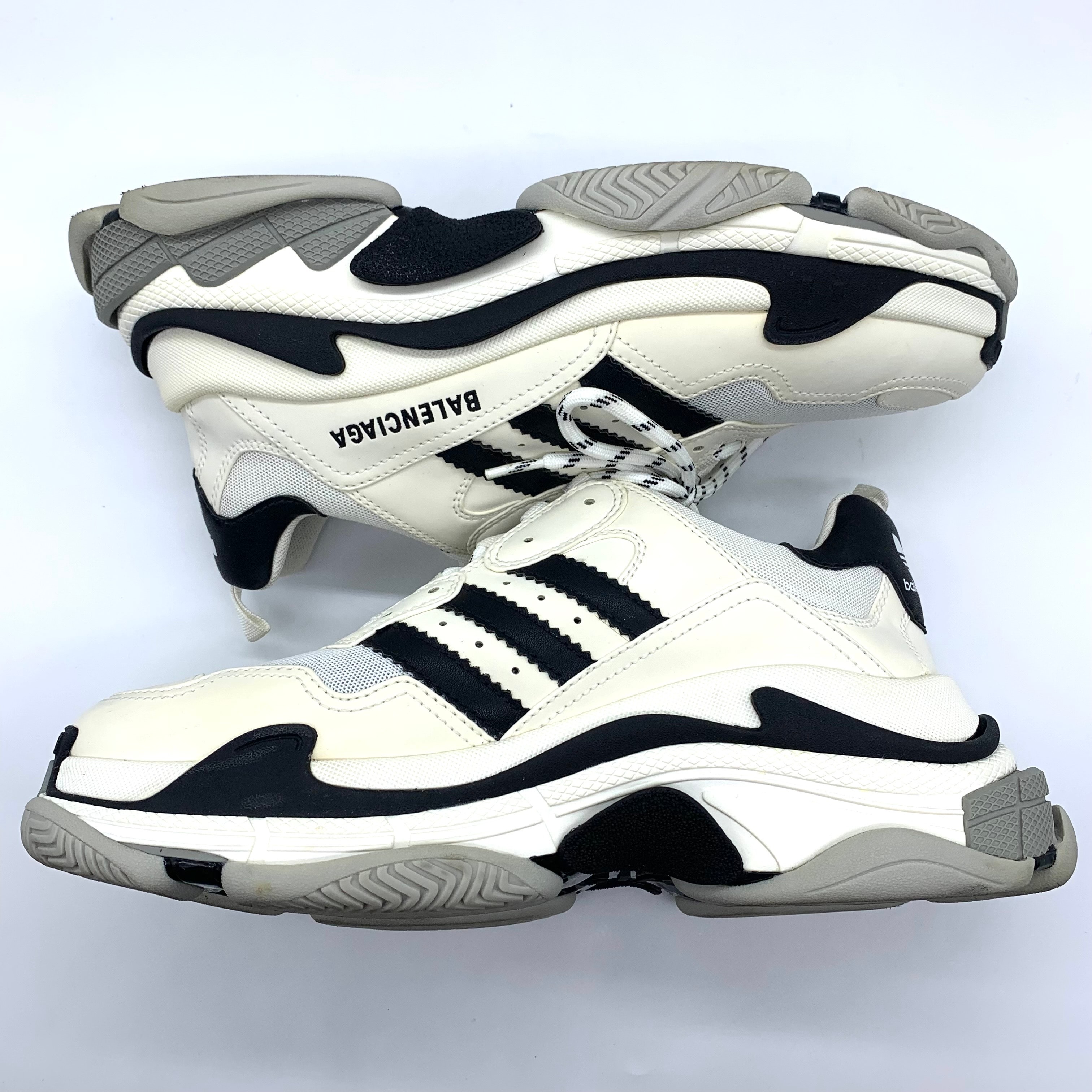 adidas × BALENCIAGA Triple S "White"