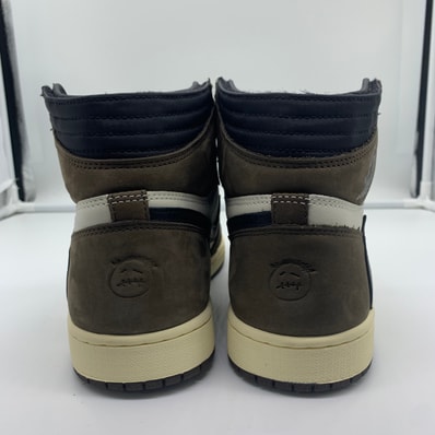 Travis Scott × Nike Air Jordan 1 Retro High OG TS SP "Sail/Dark Mocha"