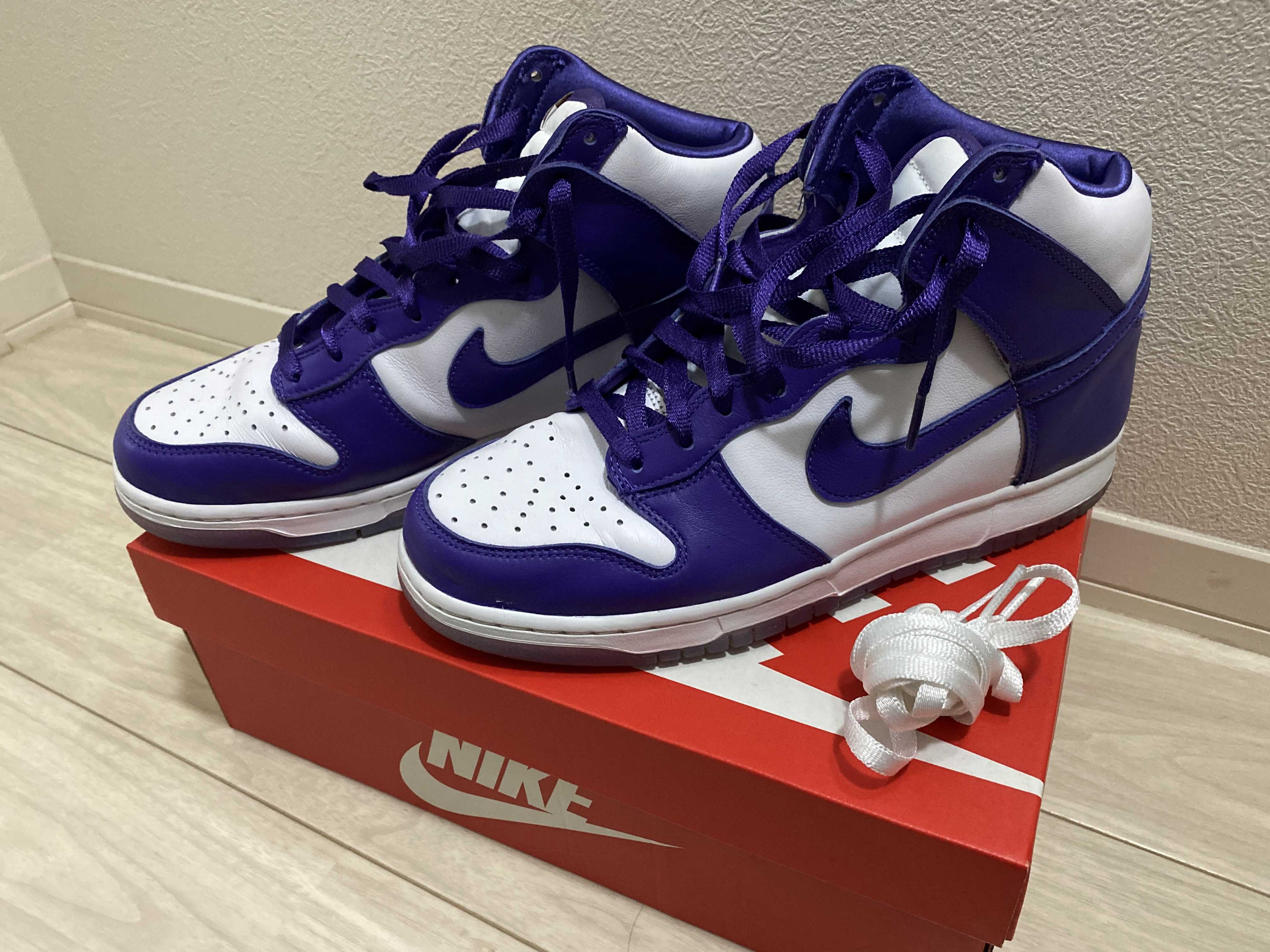 NIKE DUNK HIGH Women's "VARSITY PURPLE"