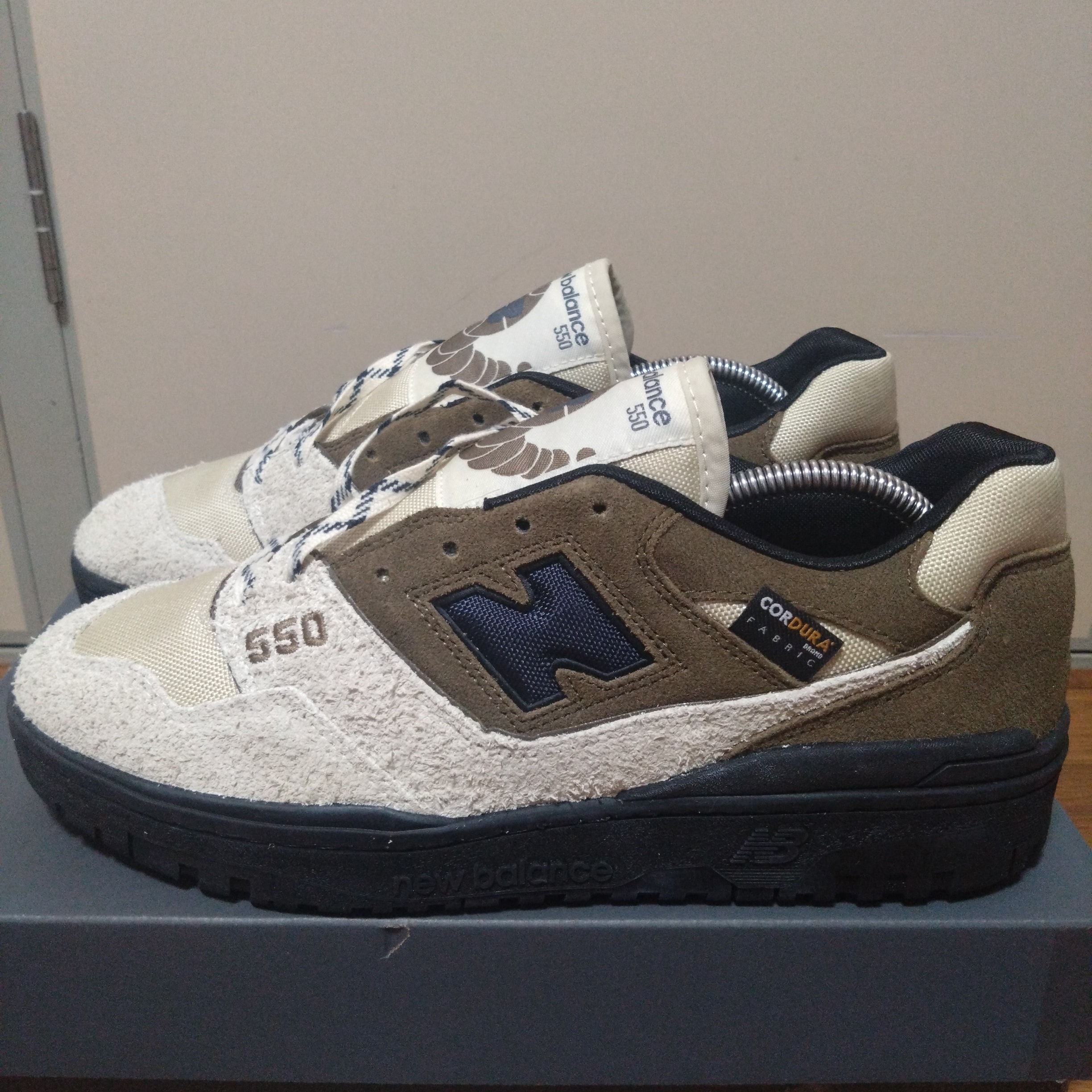 サイズ × ニューバランス 550 コーデュラパック "サンド/ブラウン/ブラック"