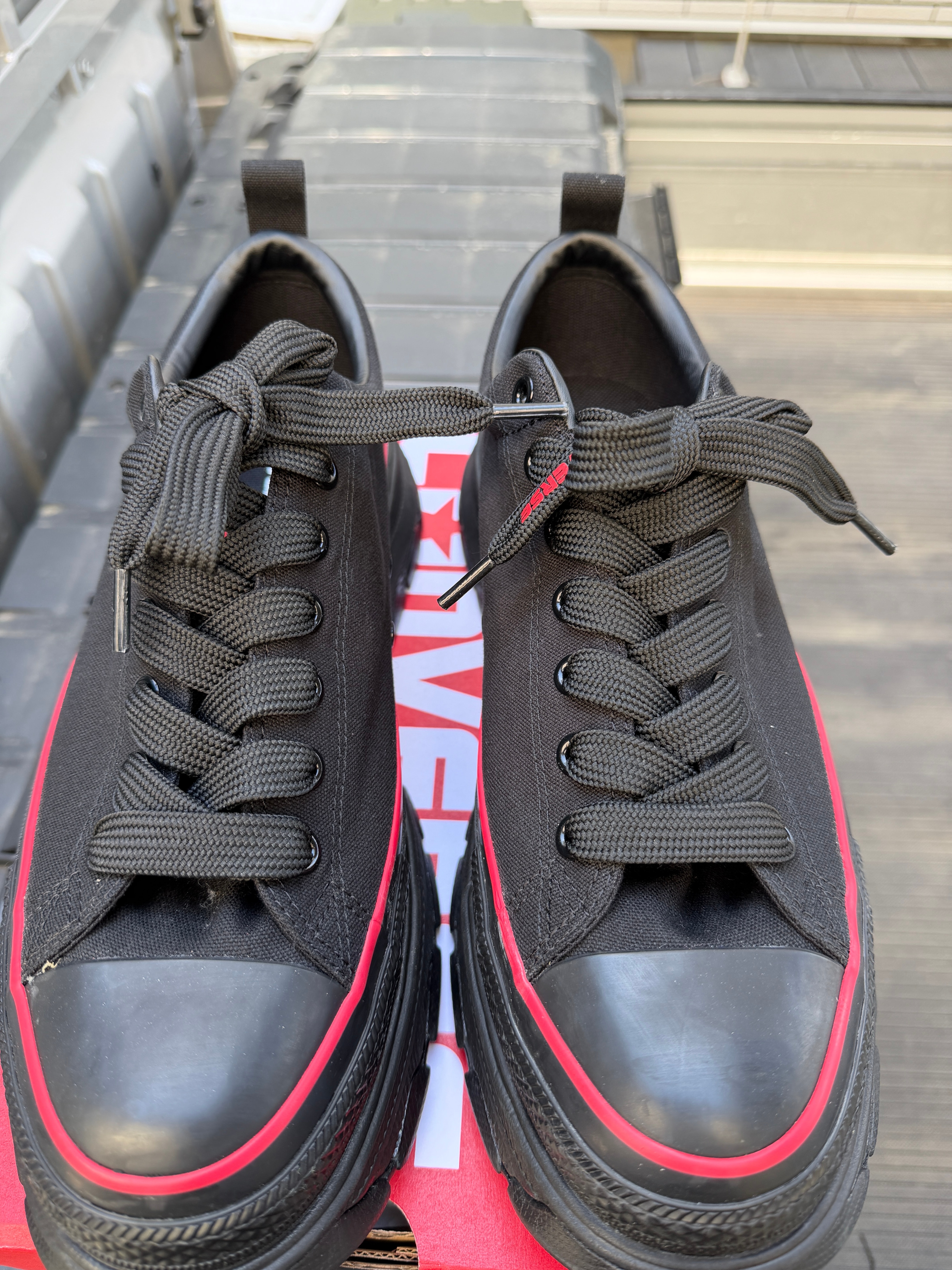 Converse All Star Trekwave AP OX "Black/Red"