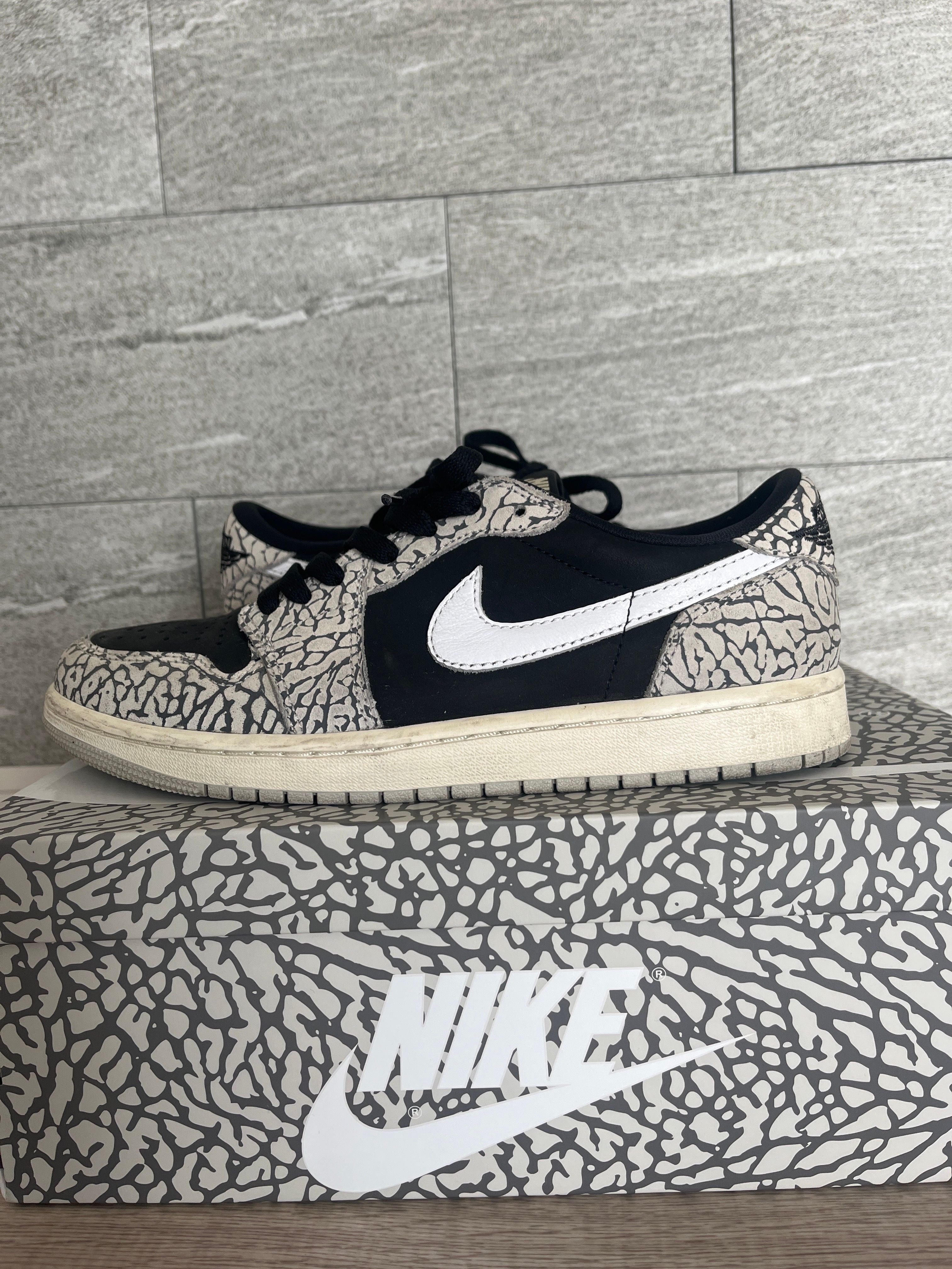 Nike Air Jordan 1 Retro Low OG "Black Cement"
