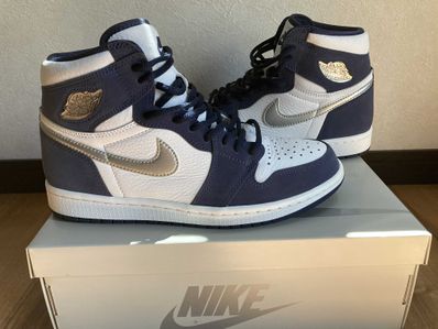 Nike Air Jordan 1 High OG CO.JP "White/Midnight Navy" (2020)(ブリーフケースなし)