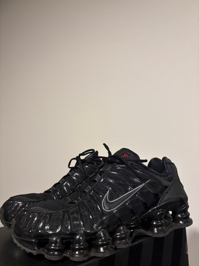 Nike Shox TL "Black/Metallic Hematite/Max Orange/Black"