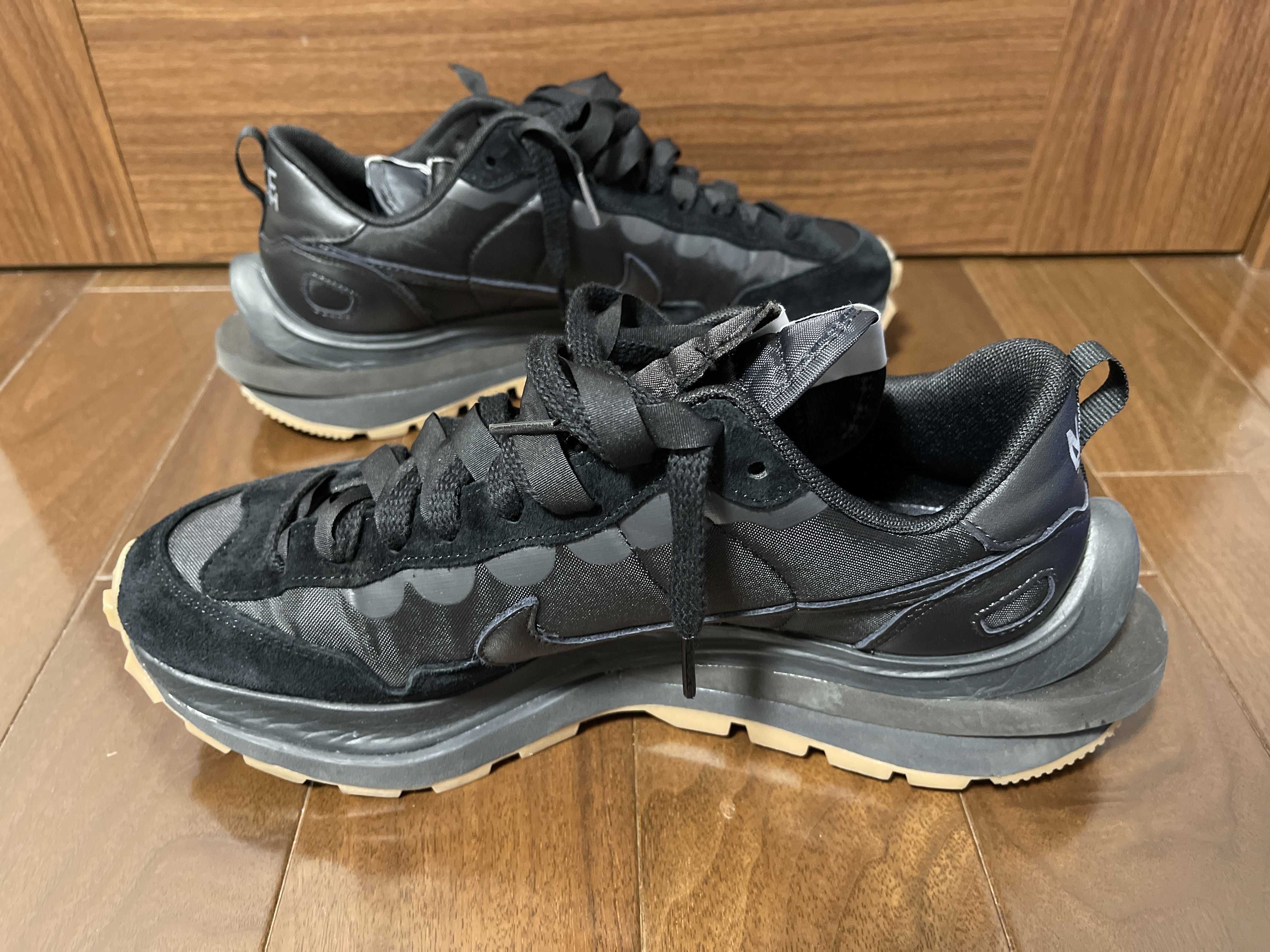sacai × Nike VaporWaffle "Black Gum"