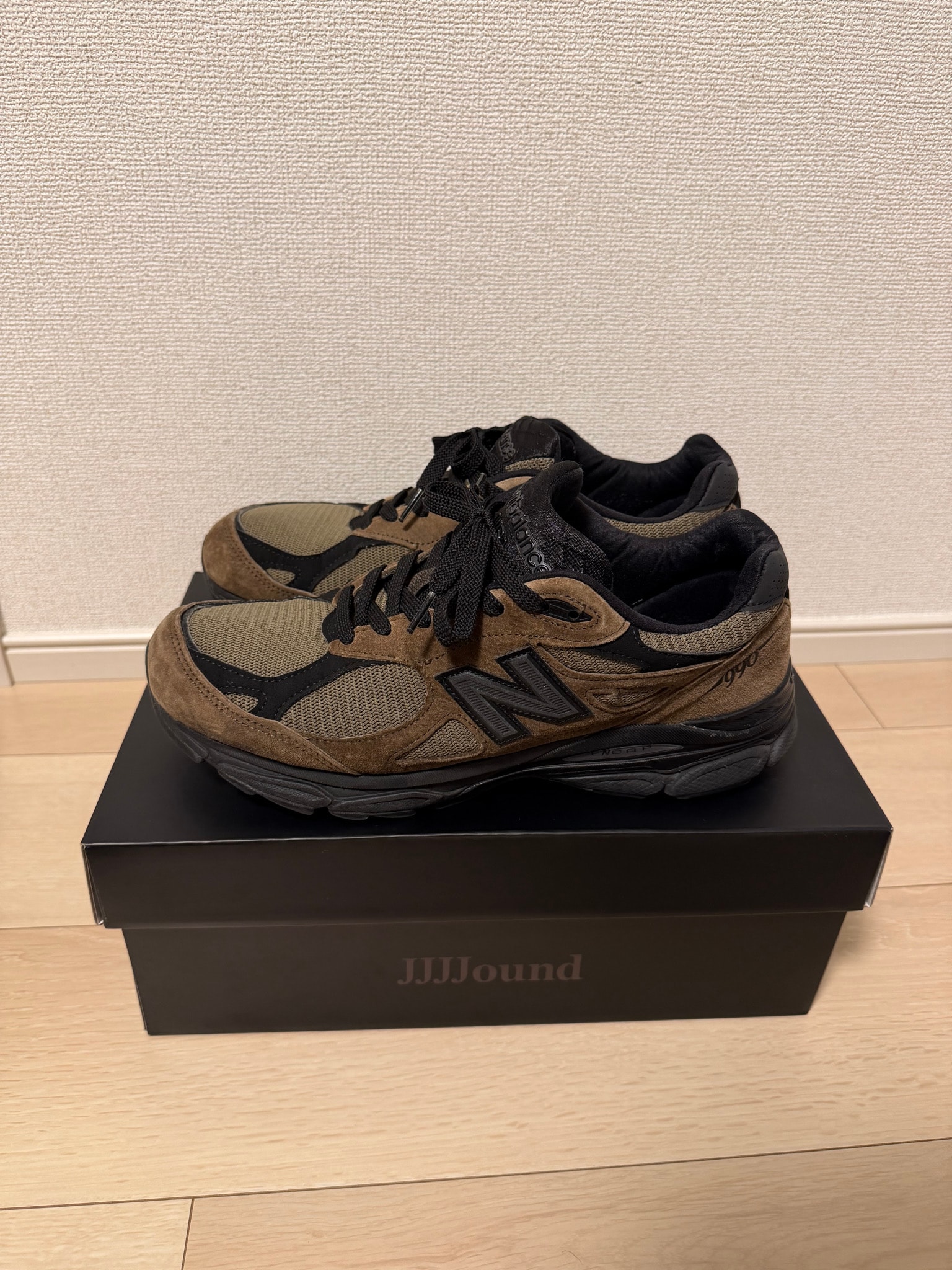 JJJJound × New Balance 990V3 "Slate Black"