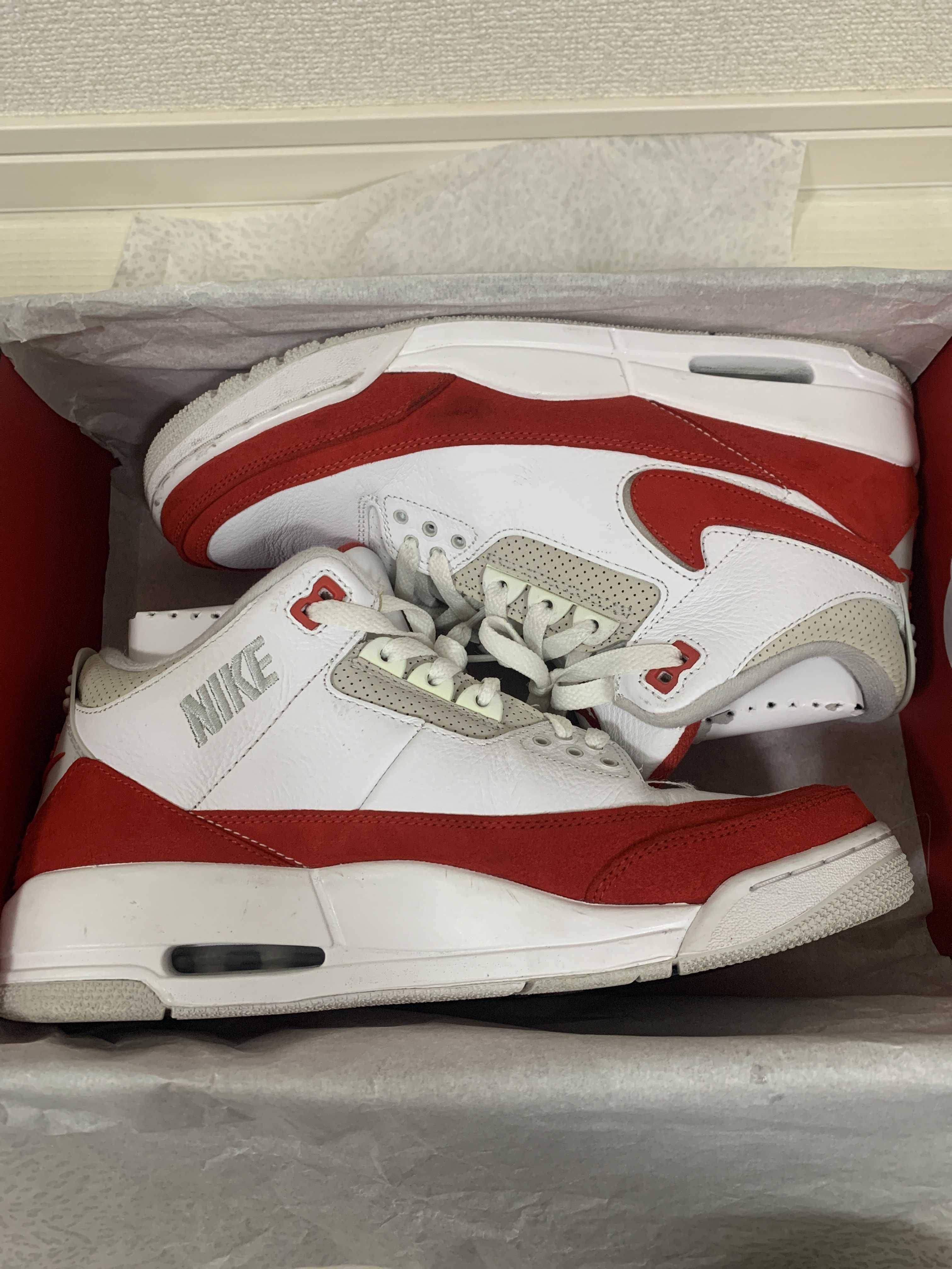 Nike Air Jordan 3 Retro "Tinker White/University Red"