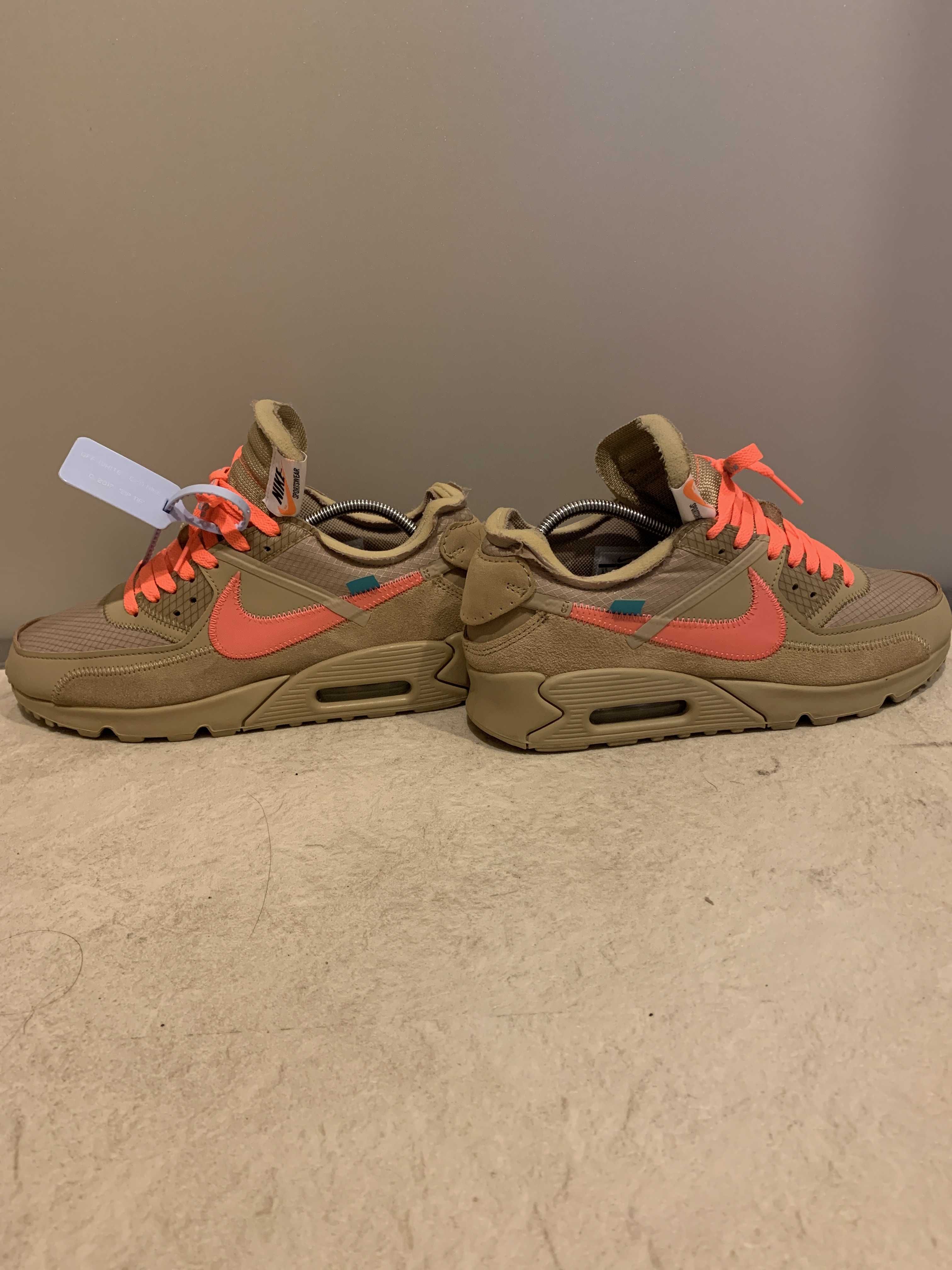 Off-White × Nike Air Max 90 "Desert Ore"