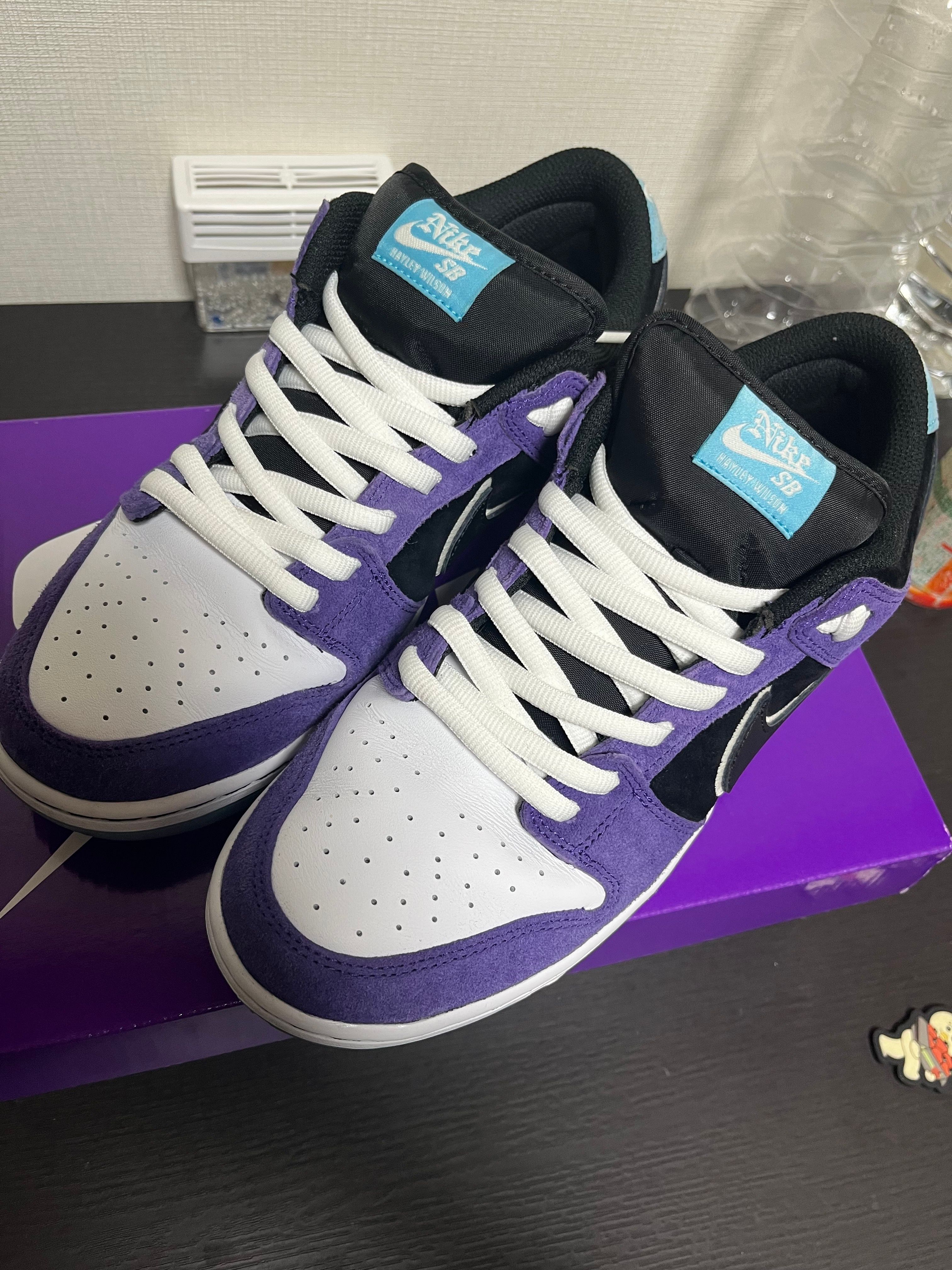 Hayley Wilson × Nike SB Dunk Low Pro "Black and Court Purple"