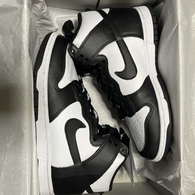 Nike Women's Dunk High "Black and White"