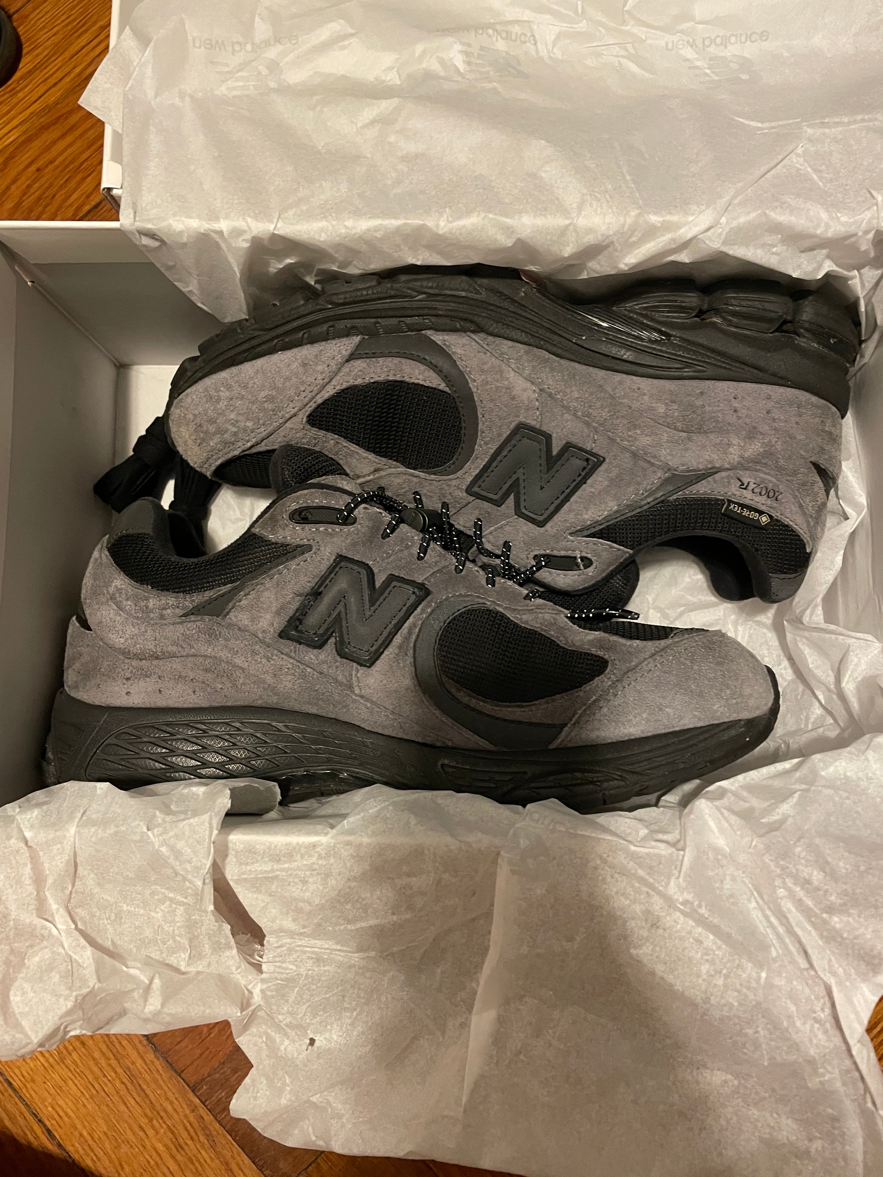 JJJJound × New Balance 2002R GORE-TEX "Charcoal" M2002RXZ