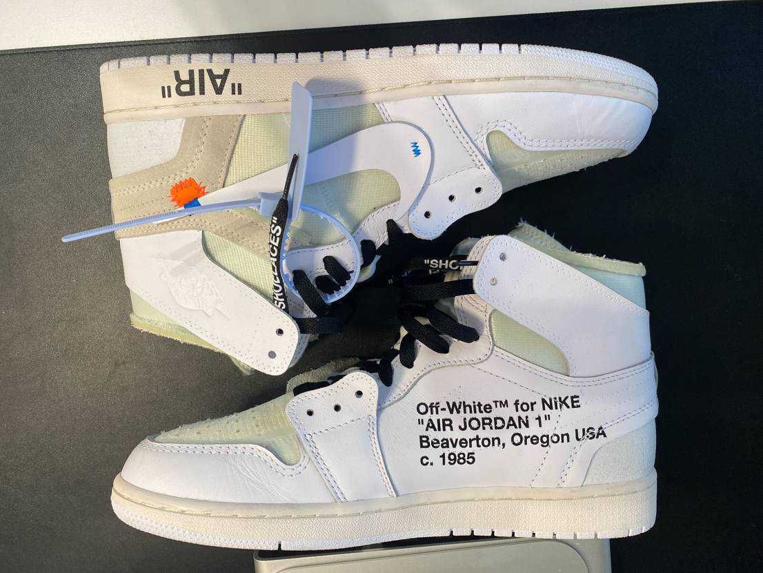 Off-White × Nike Air Jordan 1 Retro High "White"
