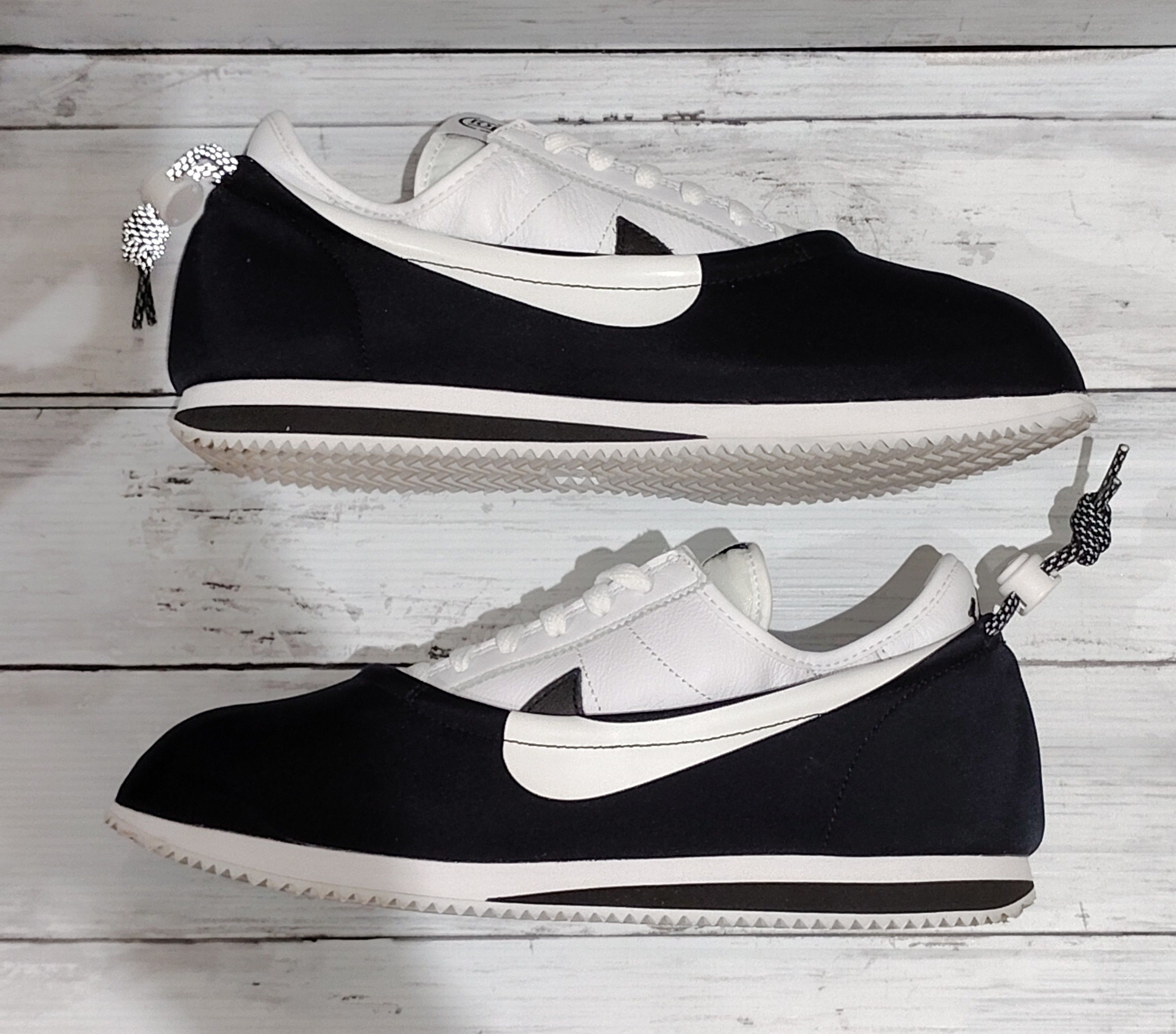 CLOT × Nike Cortez "Black/White"