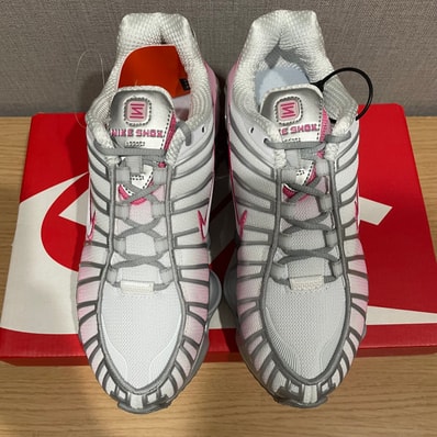 Nike Women's Shox TL "Metallic Platinum/Pinksicle"