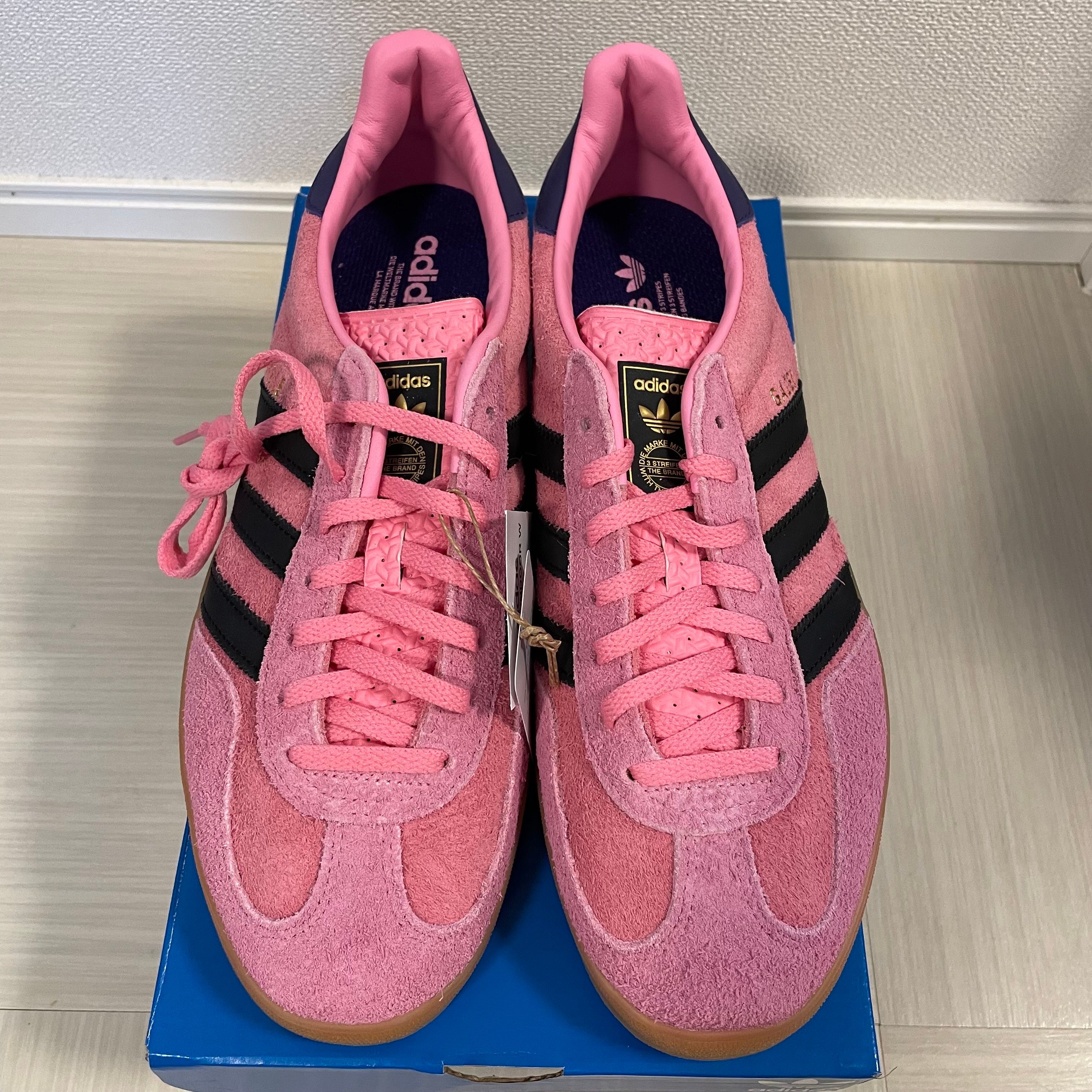 adidas Women's Gazelle Indoor "Bliss Pink/Core Black/Collegiate Purple"