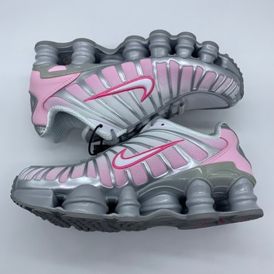 Nike Women's Shox TL "Metallic Platinum/Pinksicle"
