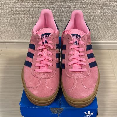 adidas Women's Gazellebold "Pink Glow/Victory Blue/Gum"