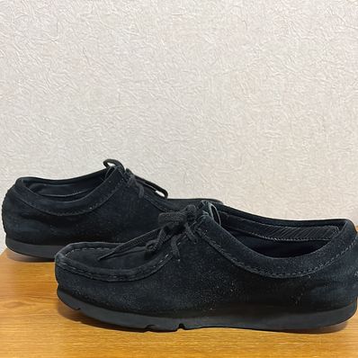 Clarks Women's Wallabee GORE-TEX "Black Suede"
