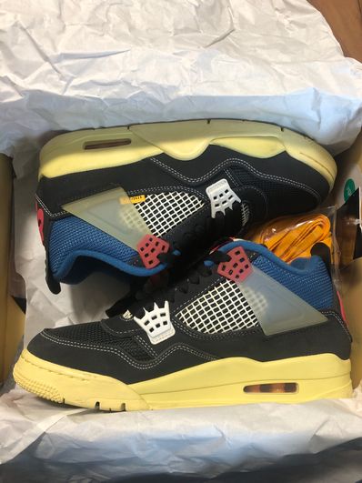 UNION × NIKE AIR JORDAN 4 "OFF NOIR"