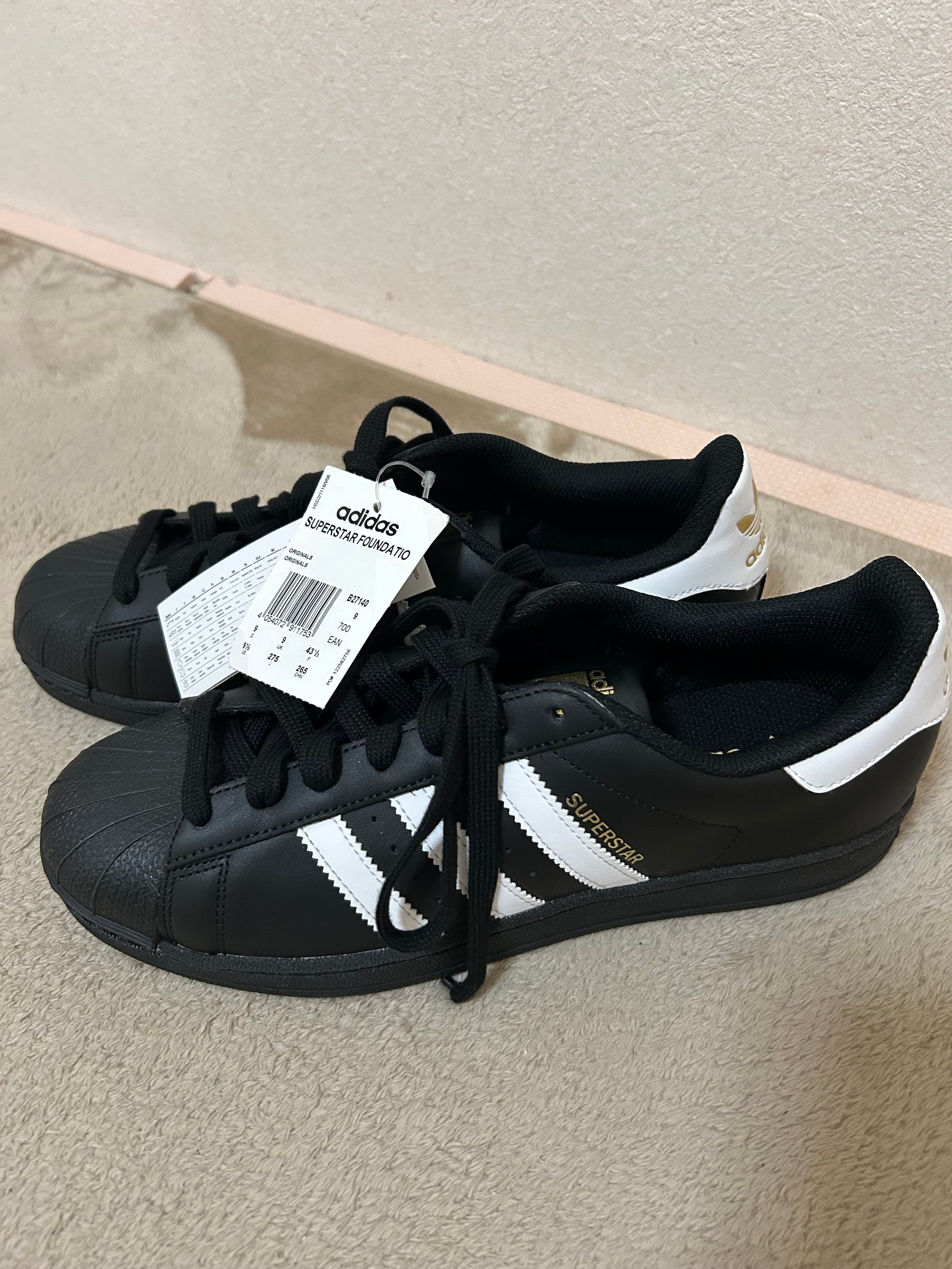 adidas Superstar "Core Black/Footwear White"
